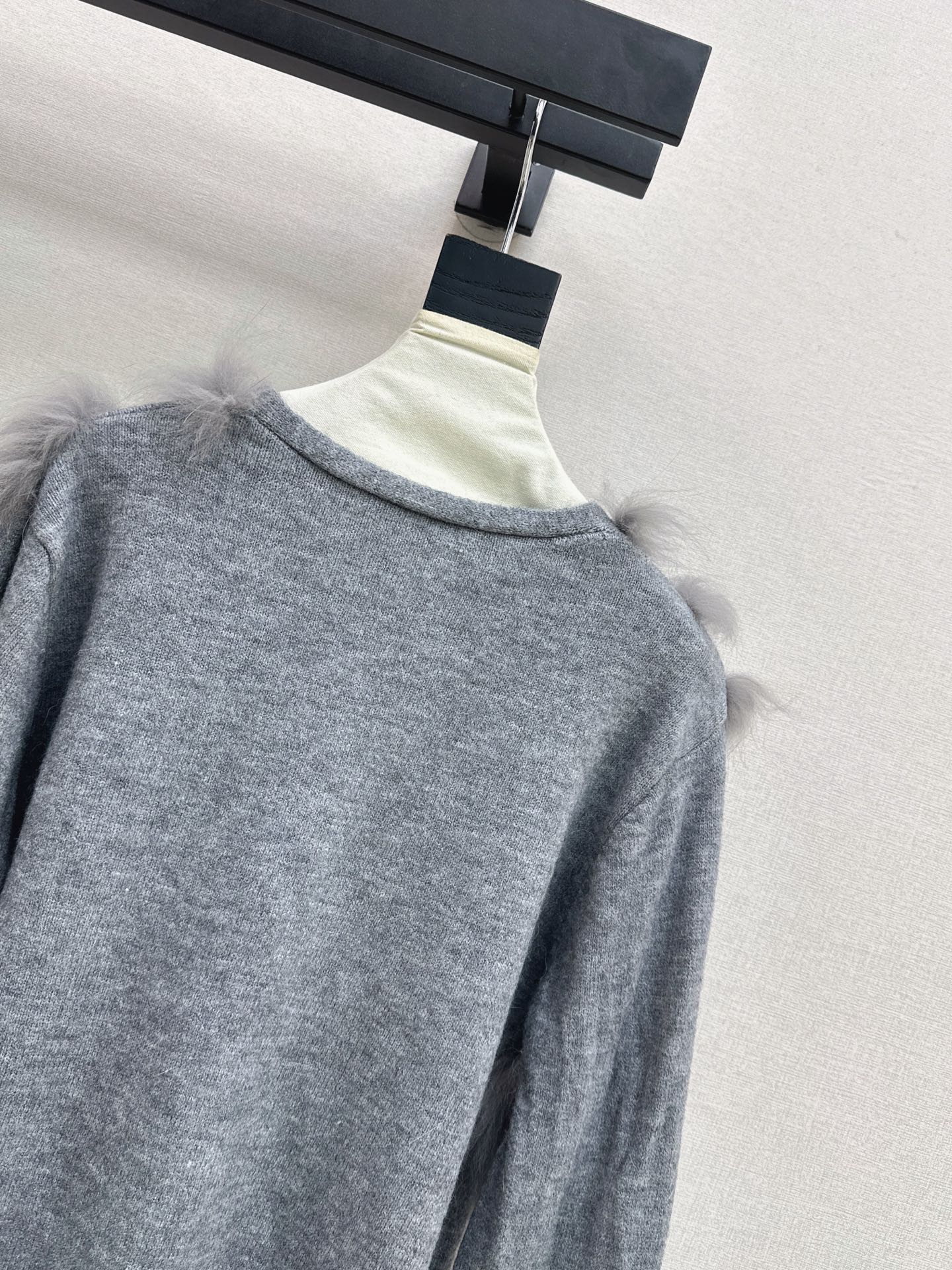 Fen 26fw wool knit jacket