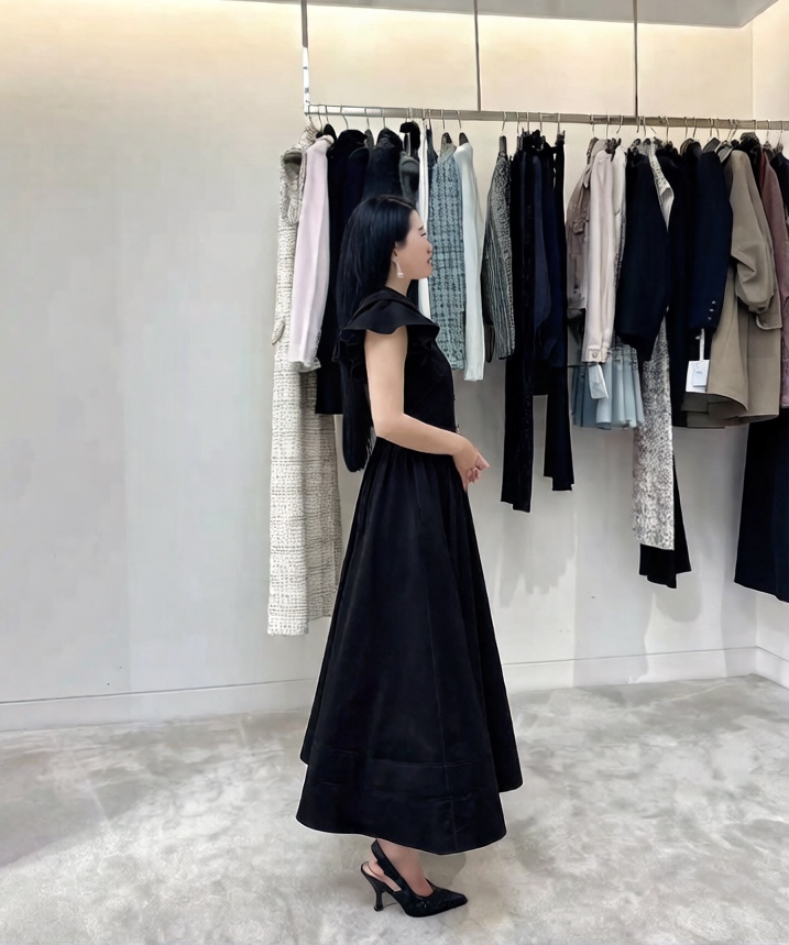 CD 26fw ruffle dress