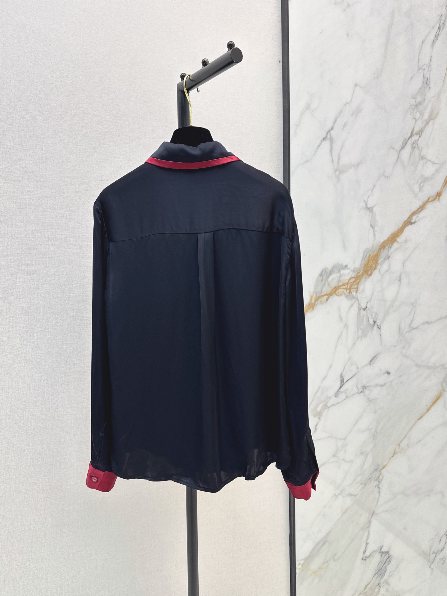 Chan 26fw silk shirt