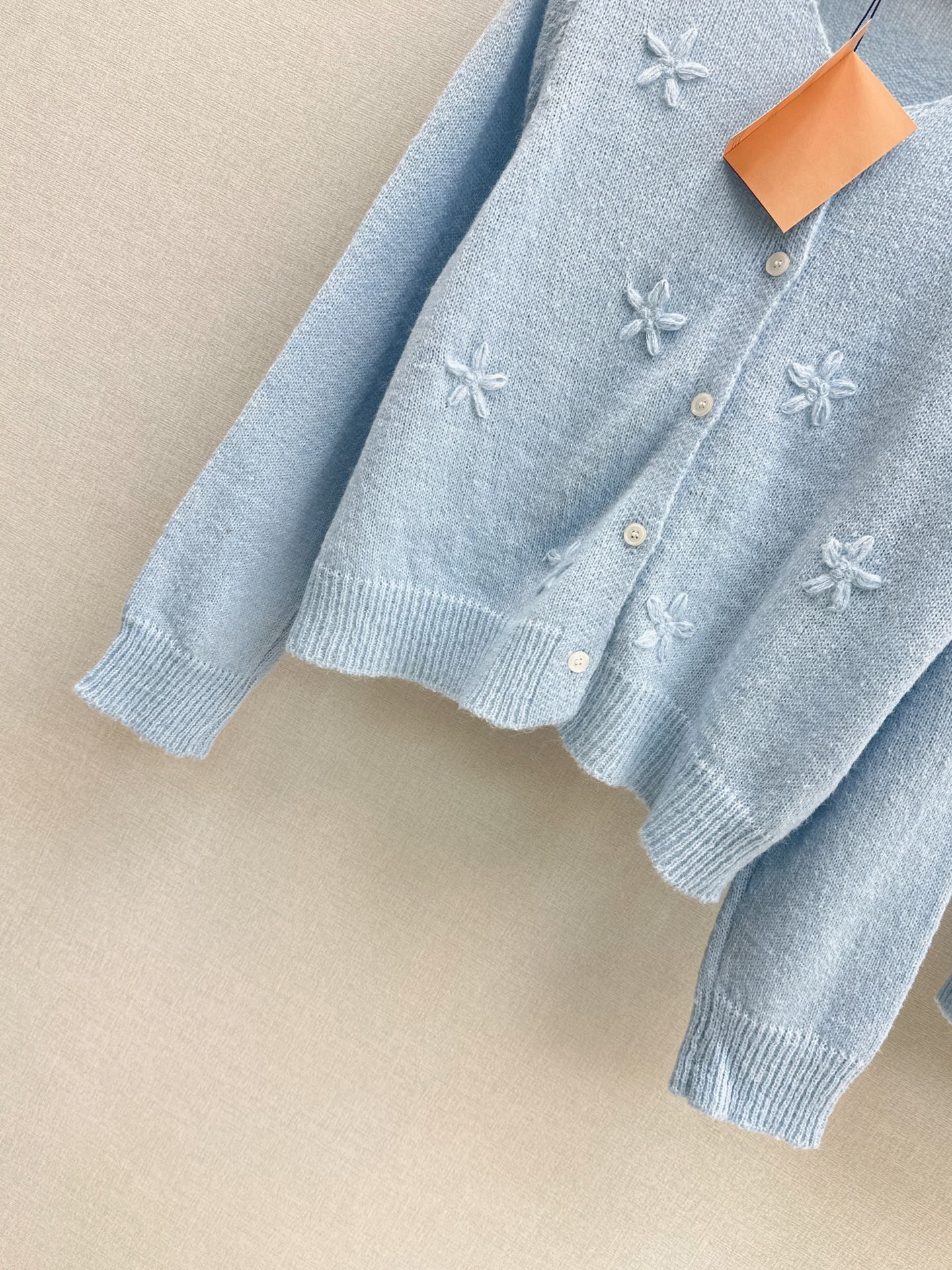 Miu 26fw knit camisole cardigan sets