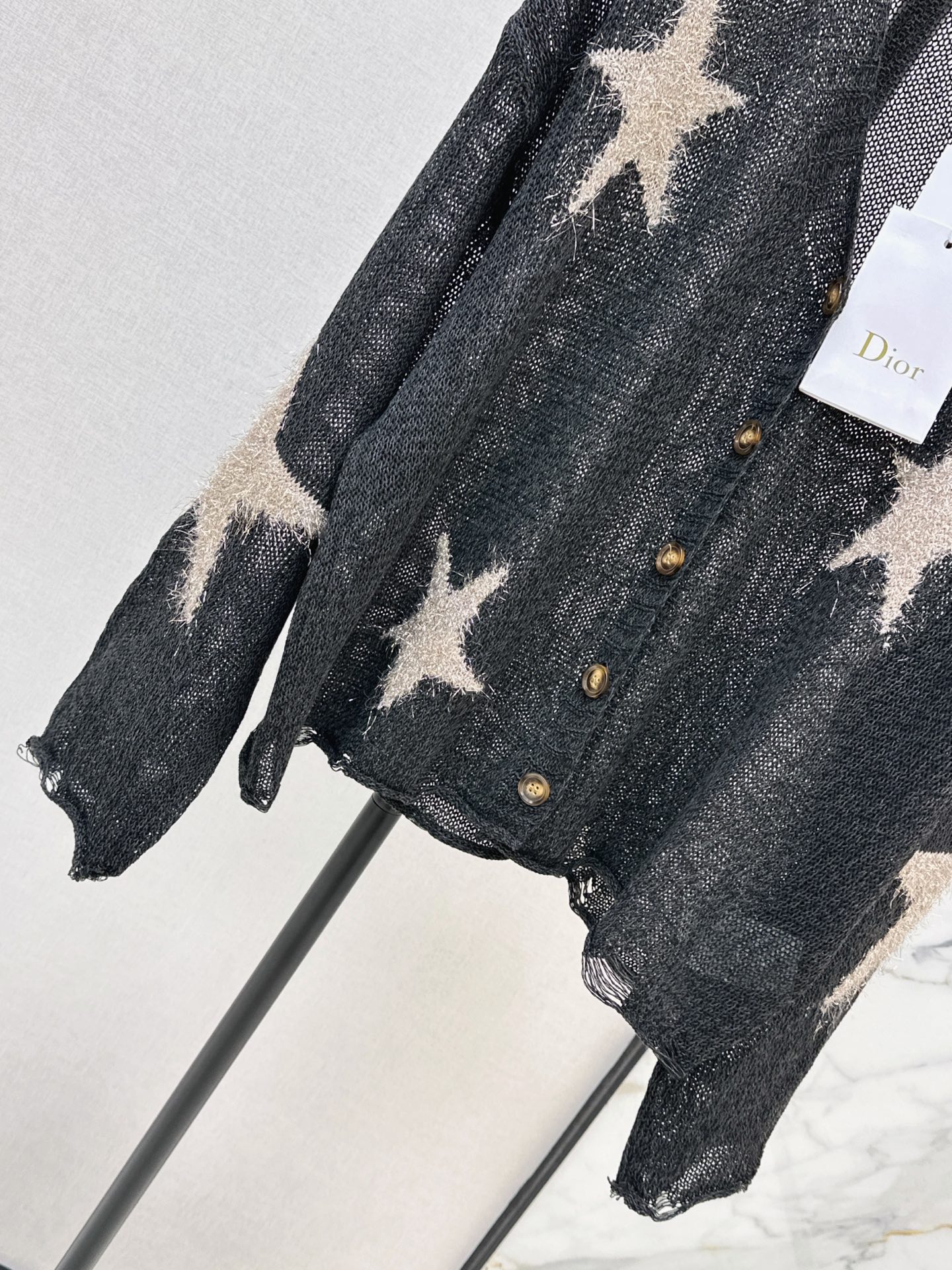 CD 26fw jacquard knit cardigan