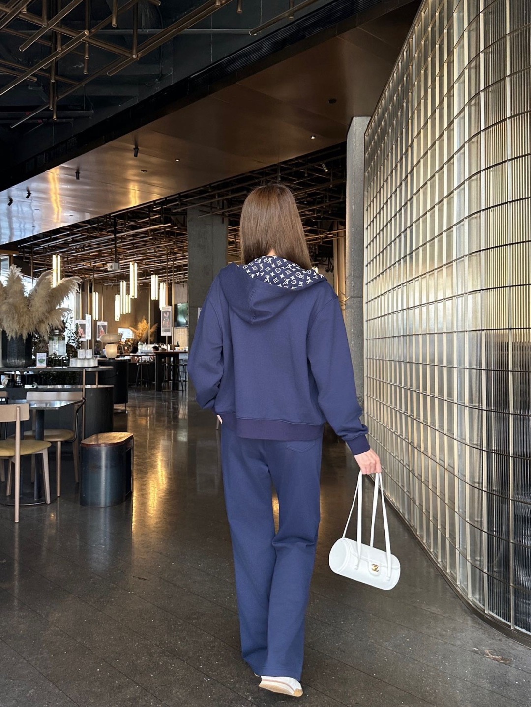 Loui 26fw hooded jacket pant sets
