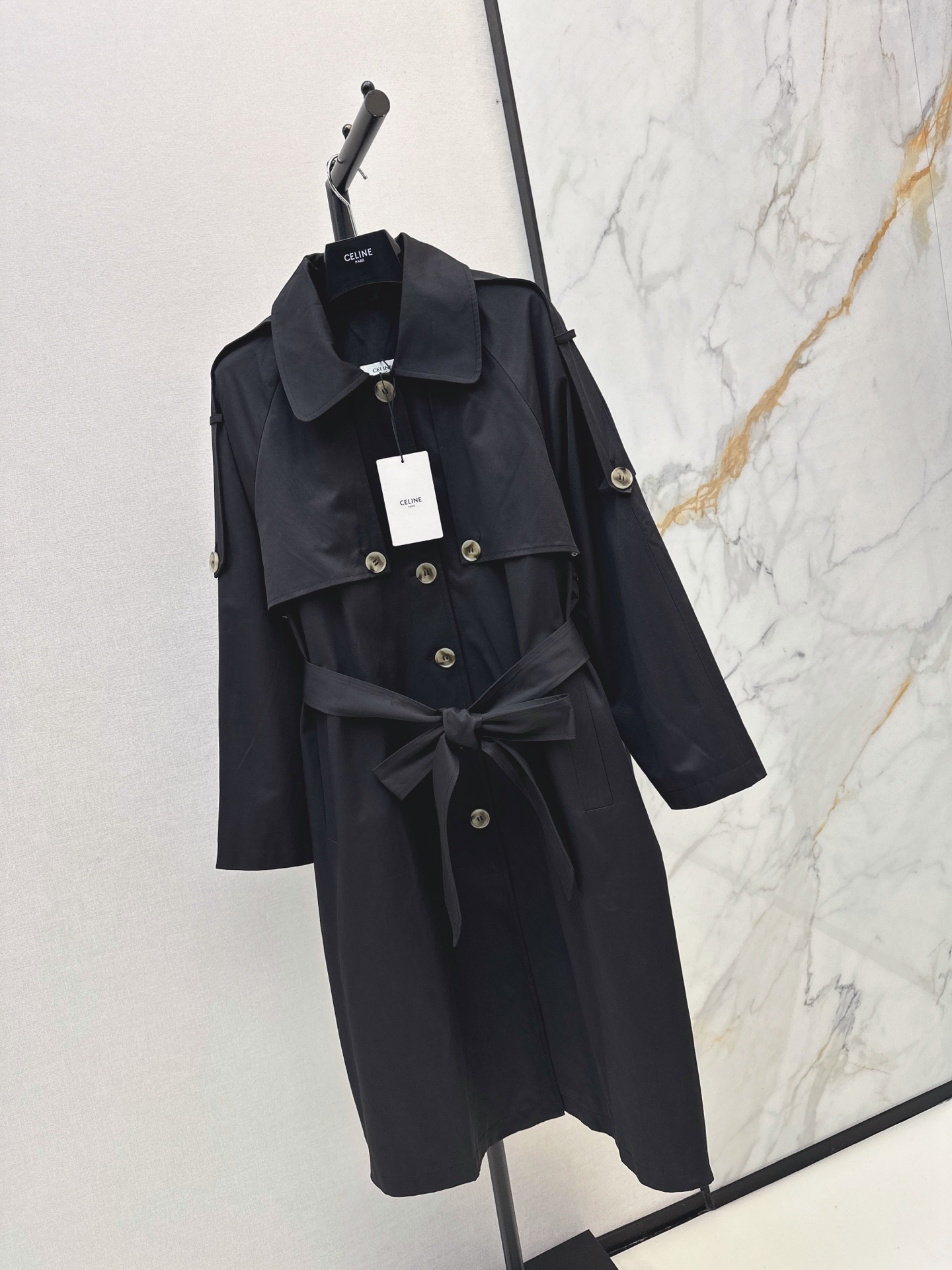 Celi 26fw belted trench coats