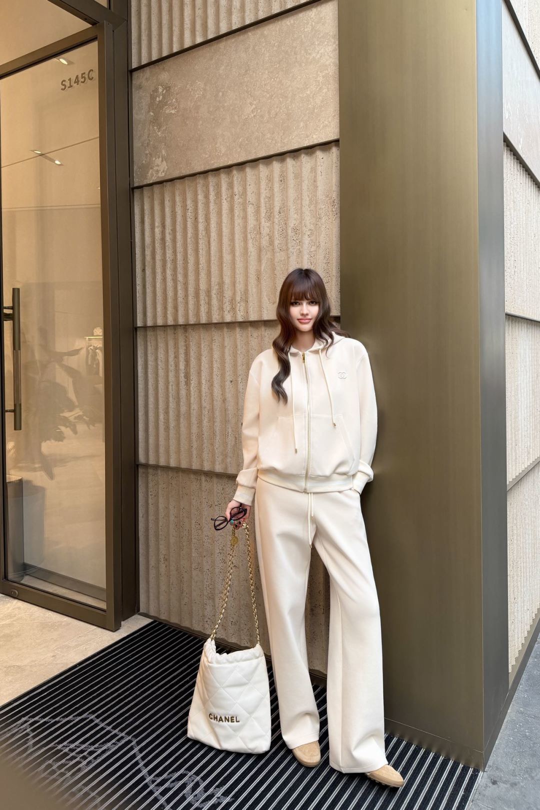 Chan 26fw hooded jacket pants sets