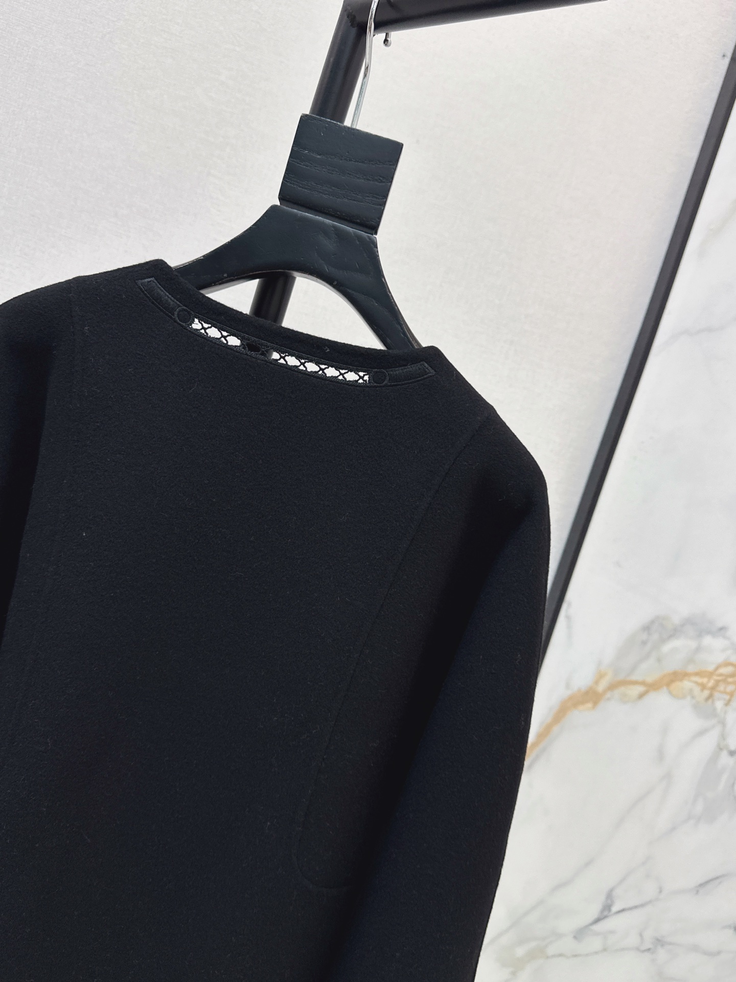 Her 26fw embroidery woolen jacket