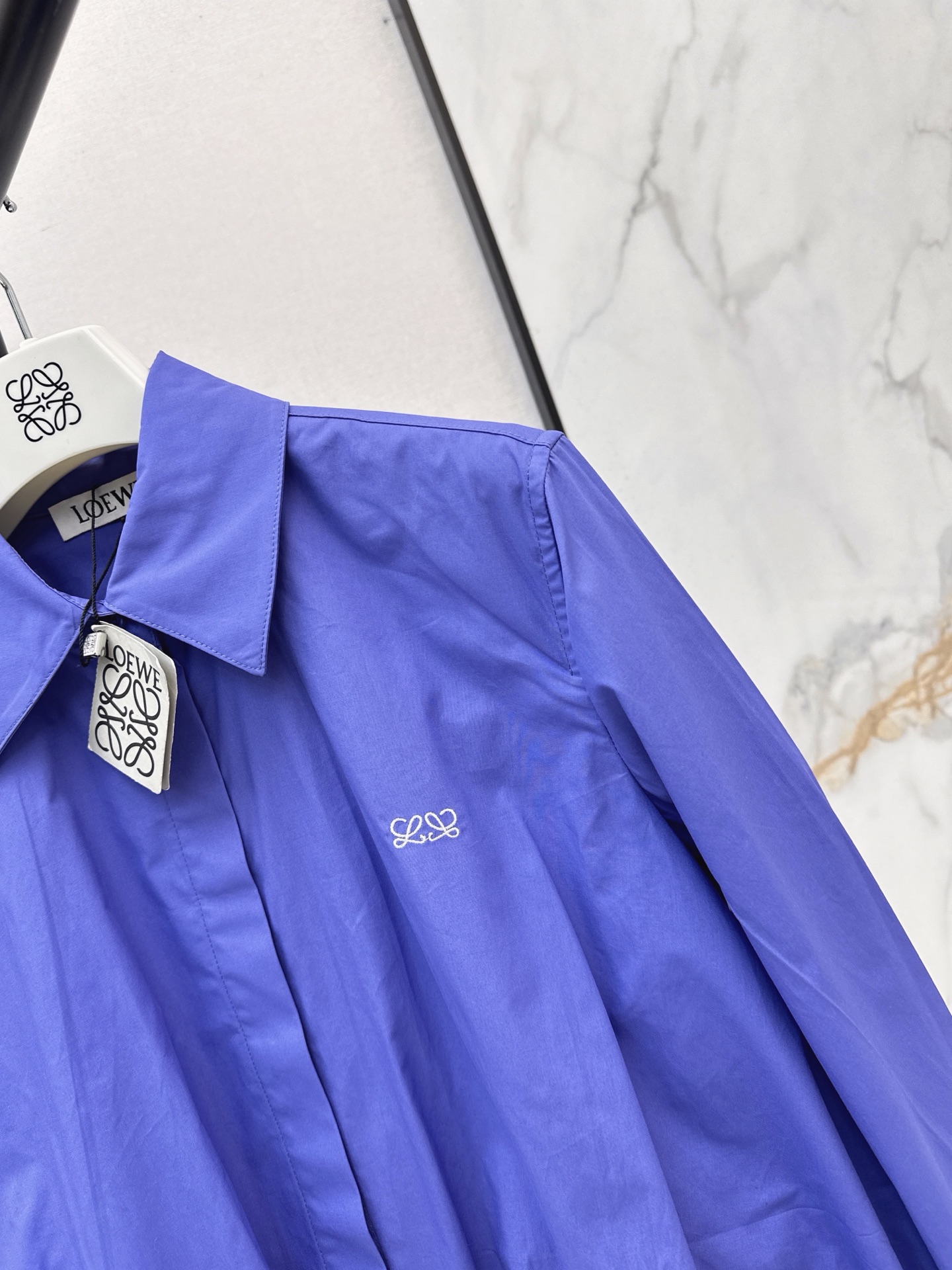 Loe 26fw drawstring shirt