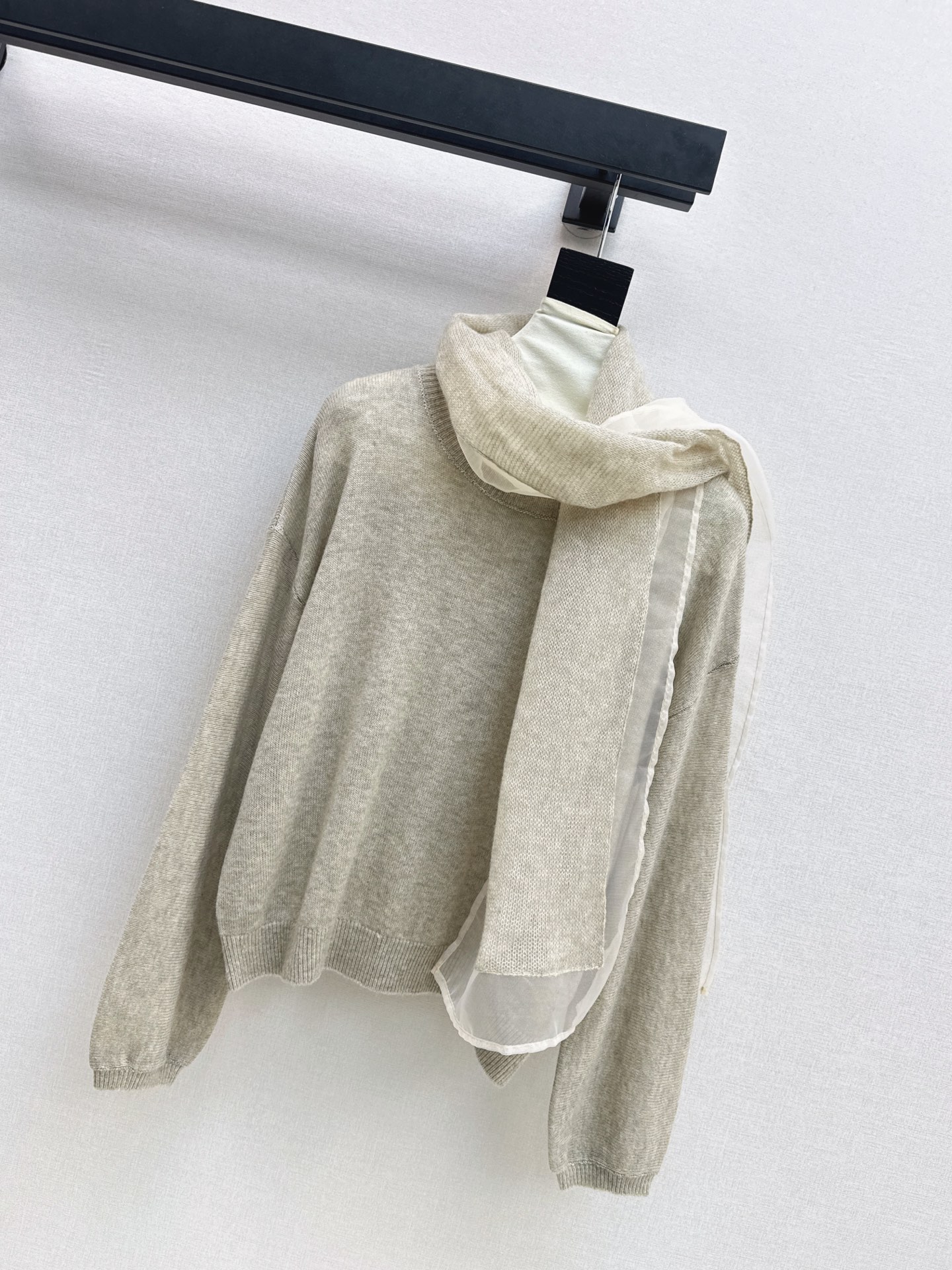 Row 26fw scarf wool knitwear
