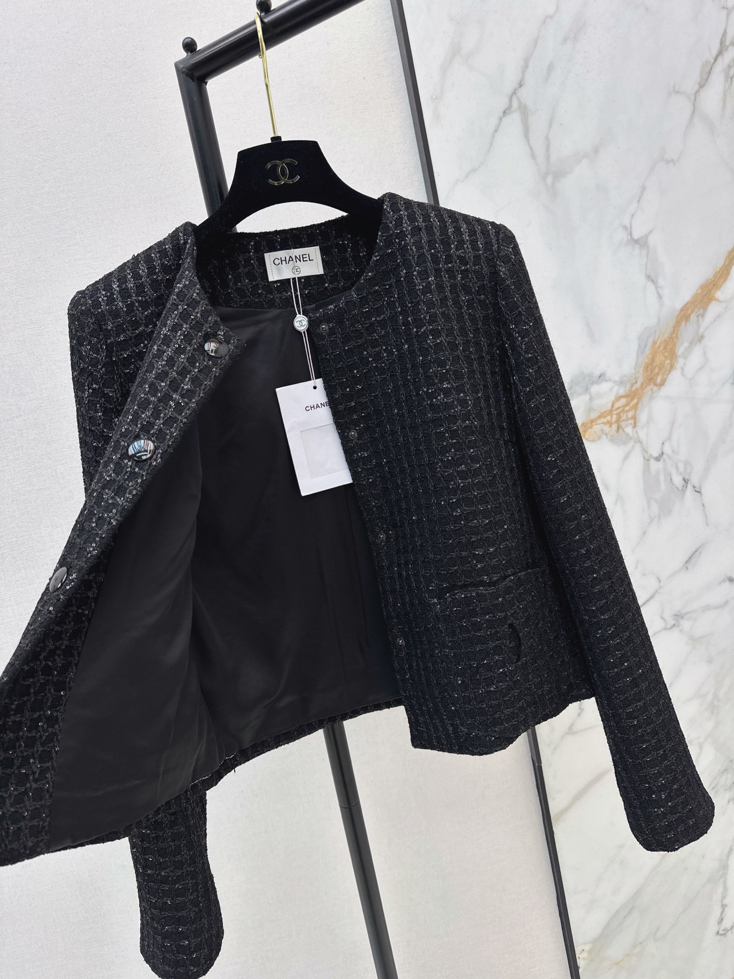 Chan 26fw tweed jacket