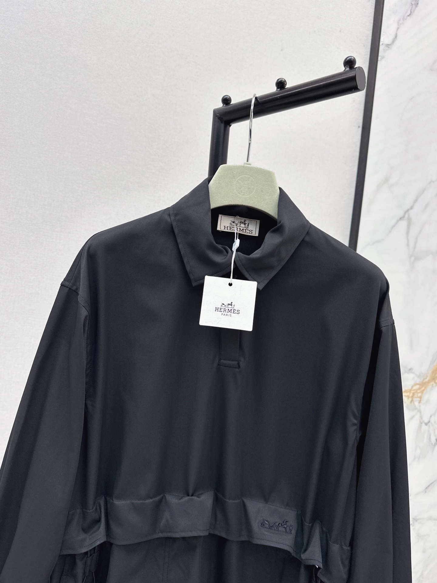Her 26fw drawstring dress