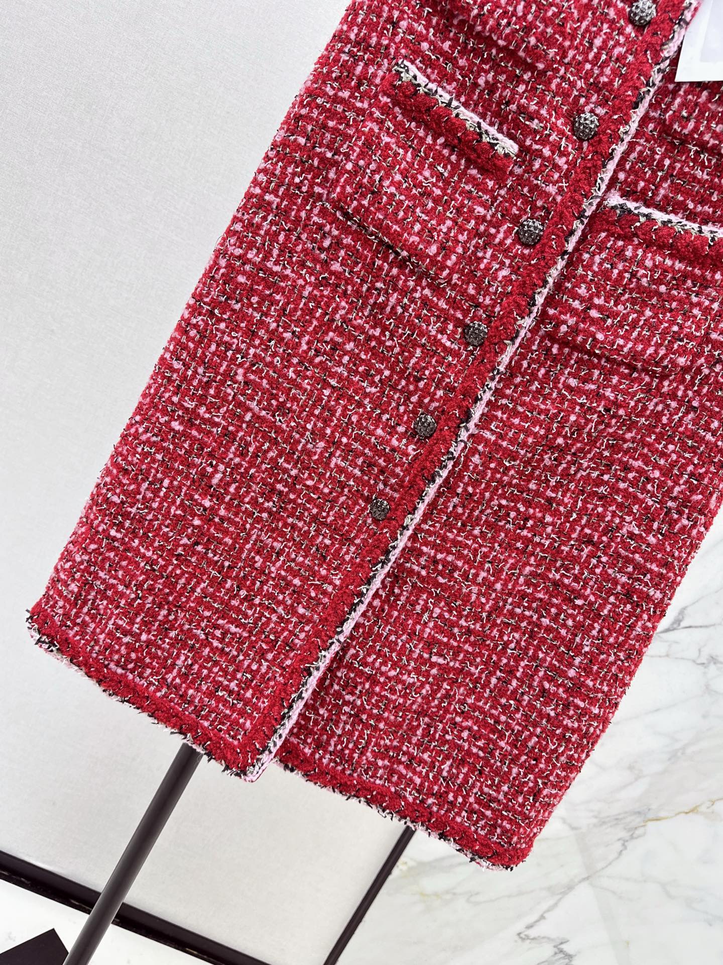 Chan 26fw tweed skirt