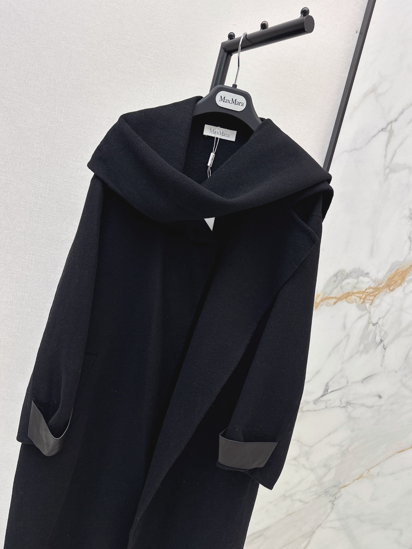 Loui 26fw woolen scarf overcoats