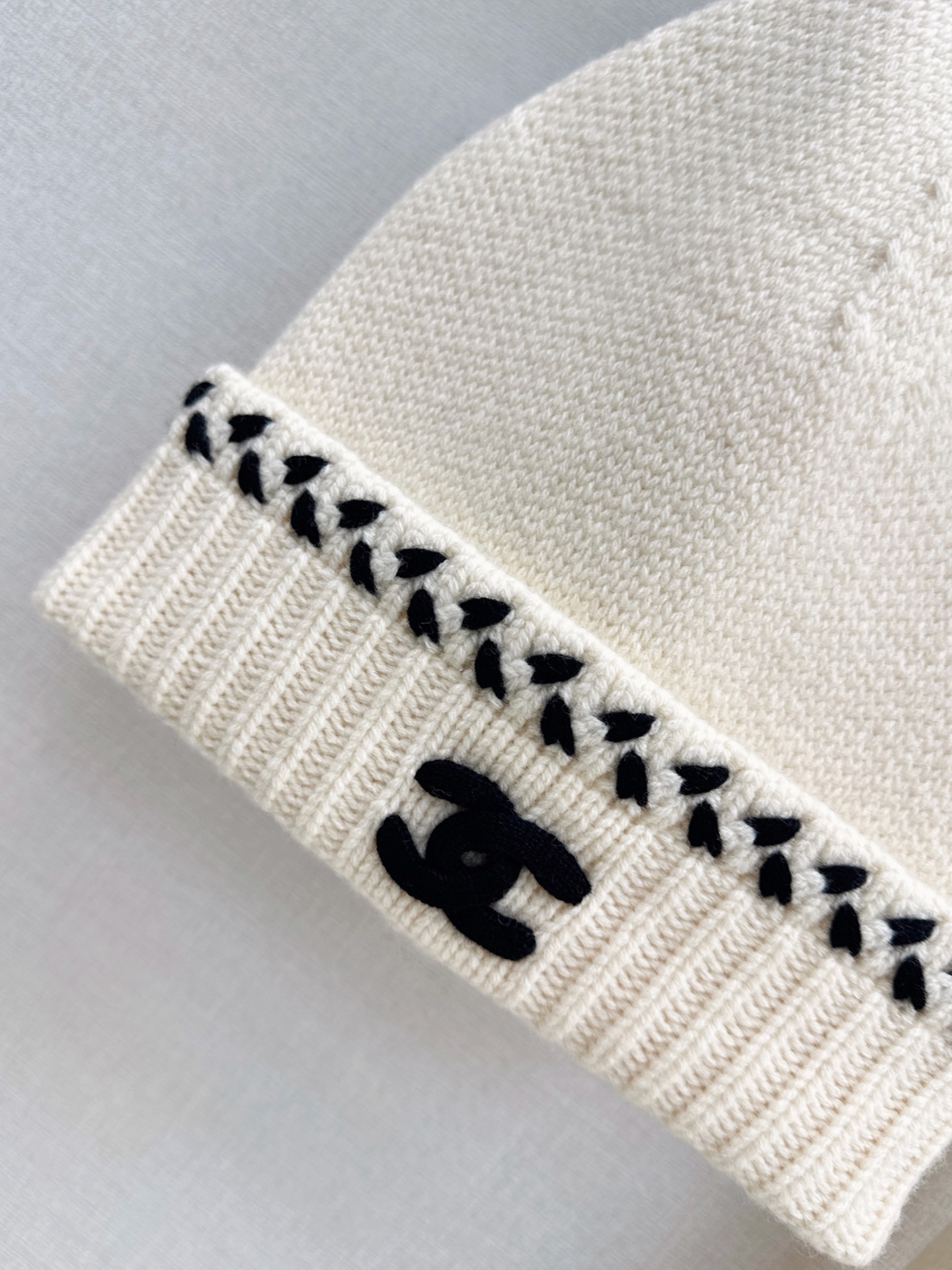 Chan 26fw knit beanie scarf sets