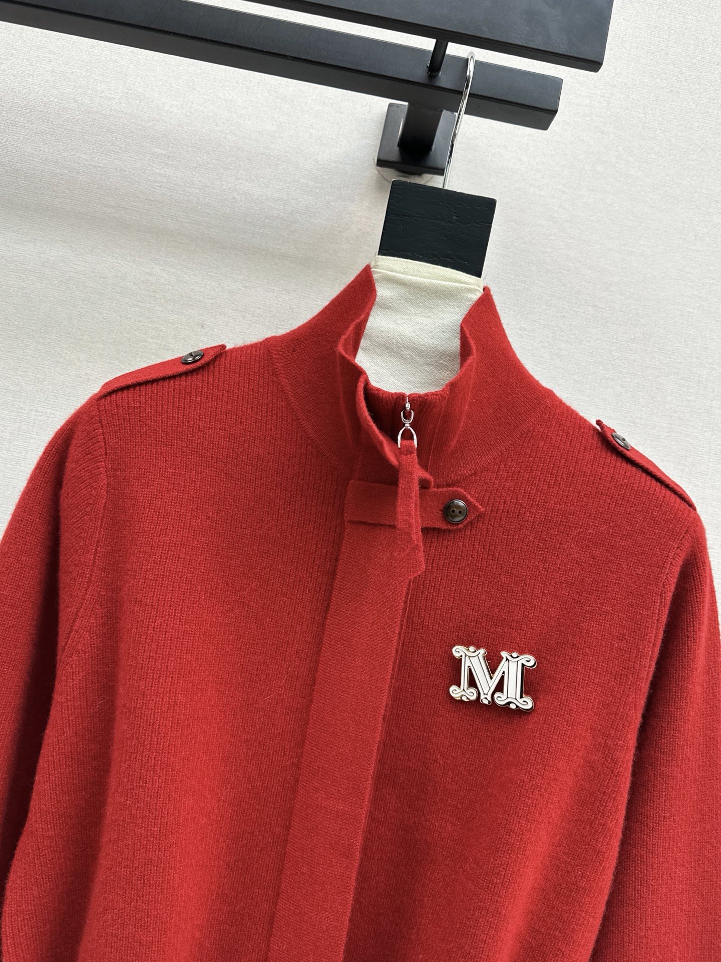 Max 26fw woolbelted cardigan