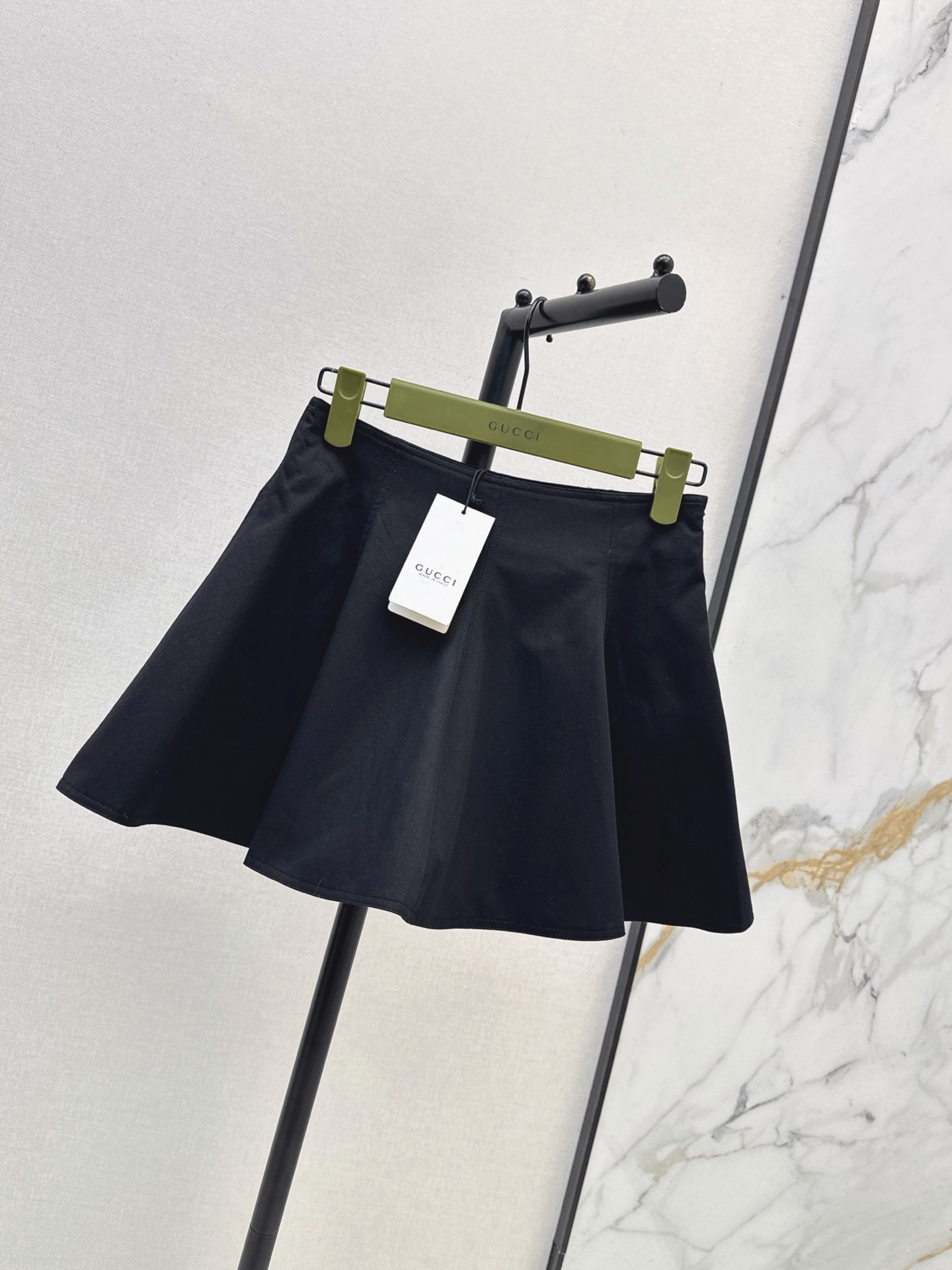 Guc 26fw pleated mini skirt