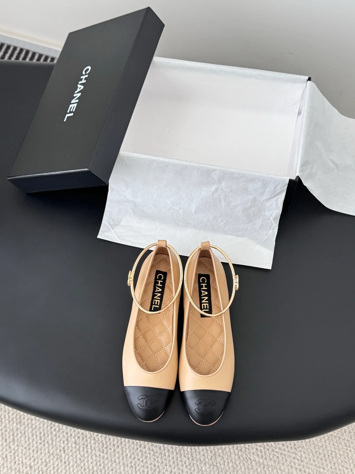 Chan 25fw mary jane flats