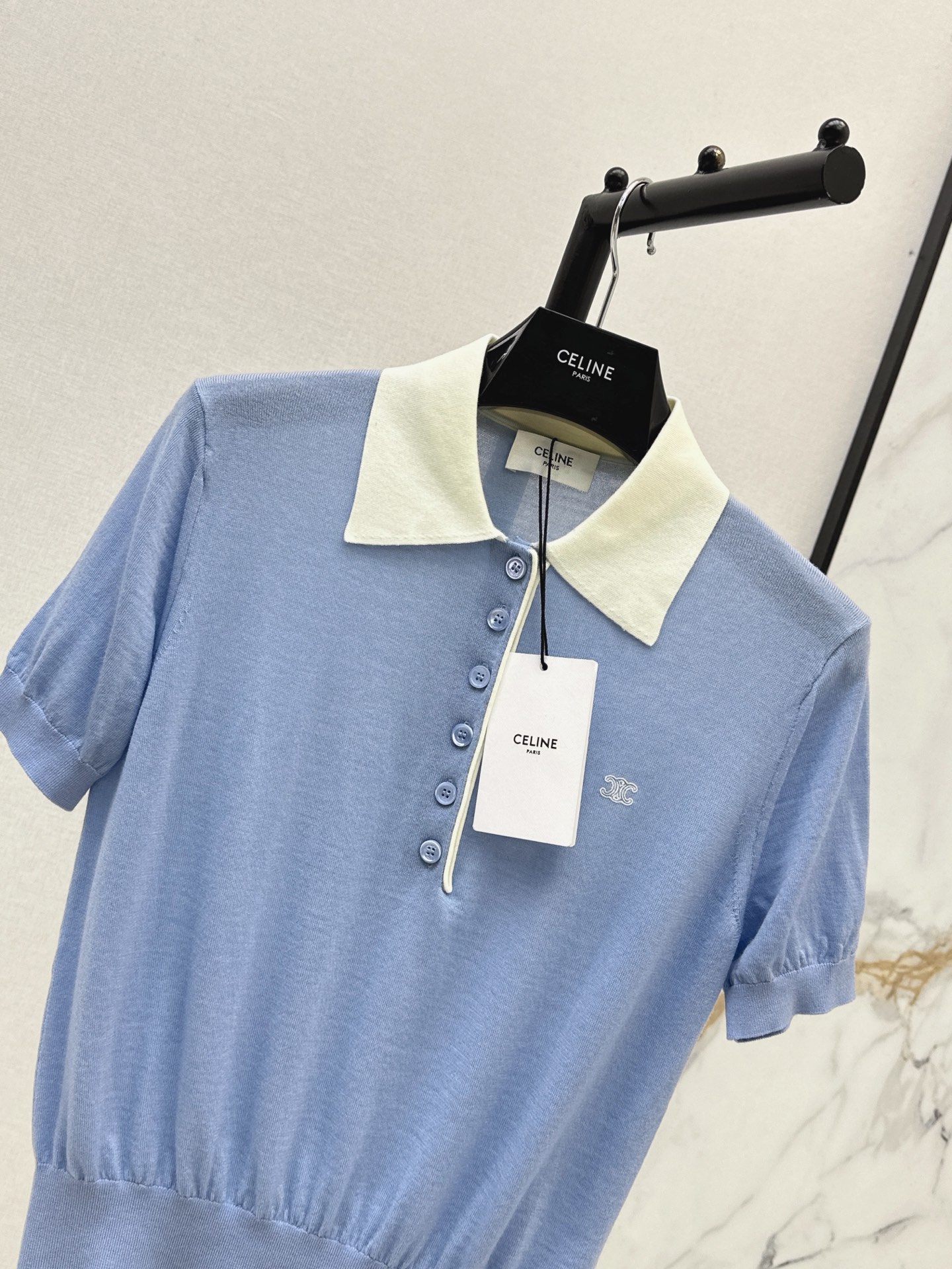 Celi 26fw polo knit sweater