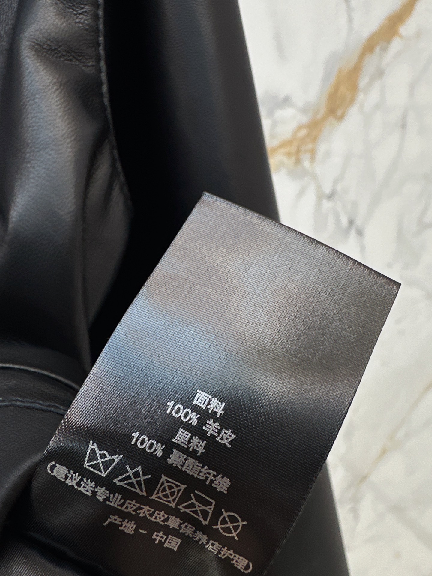 Loe 26fw leather shirt jacket