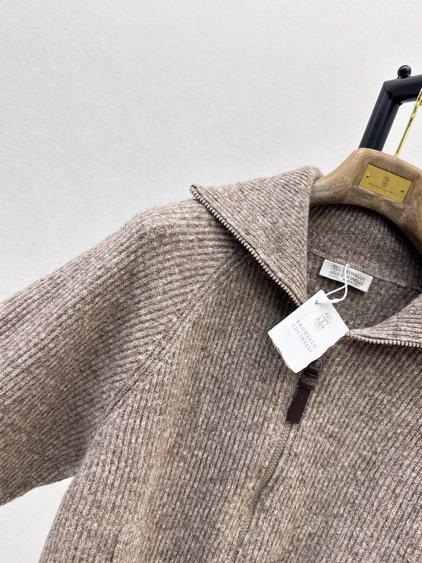 Brun 26fw wool cardigan
