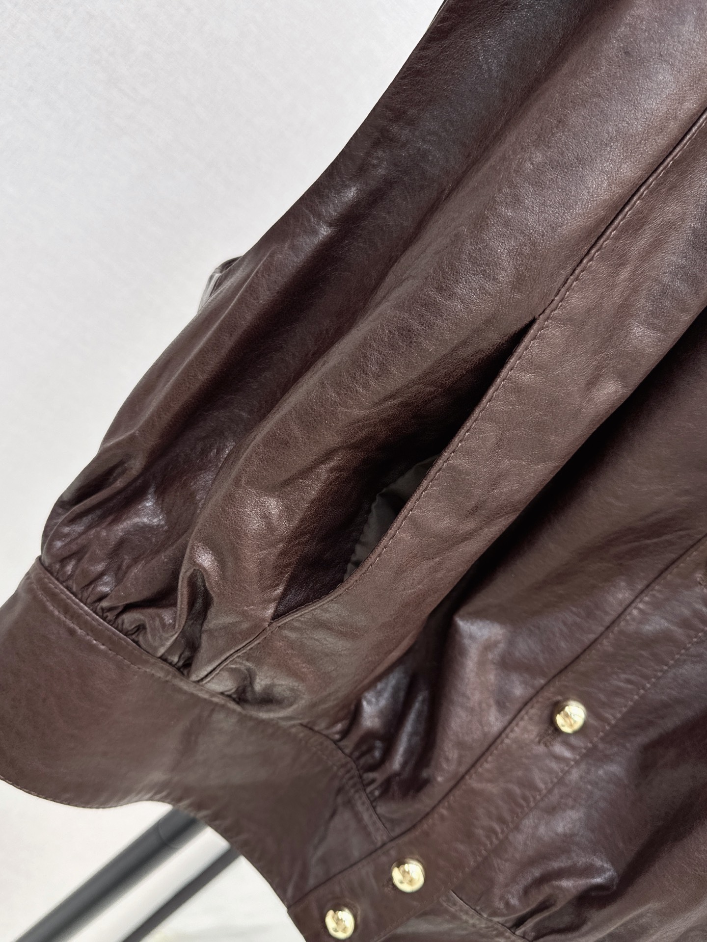Loui 26fw leather vest jacket