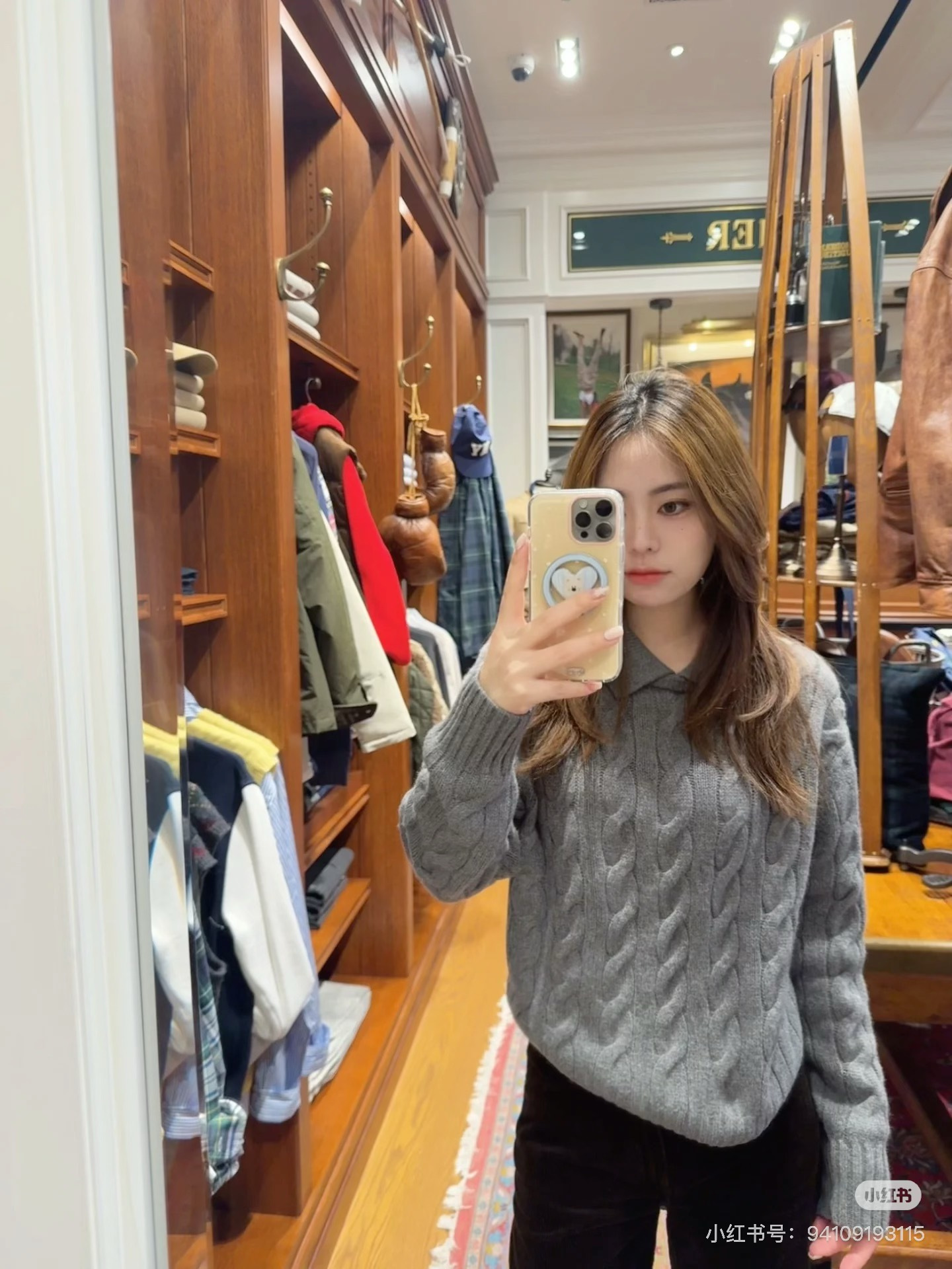 Ralp 26fw cashmere sweater