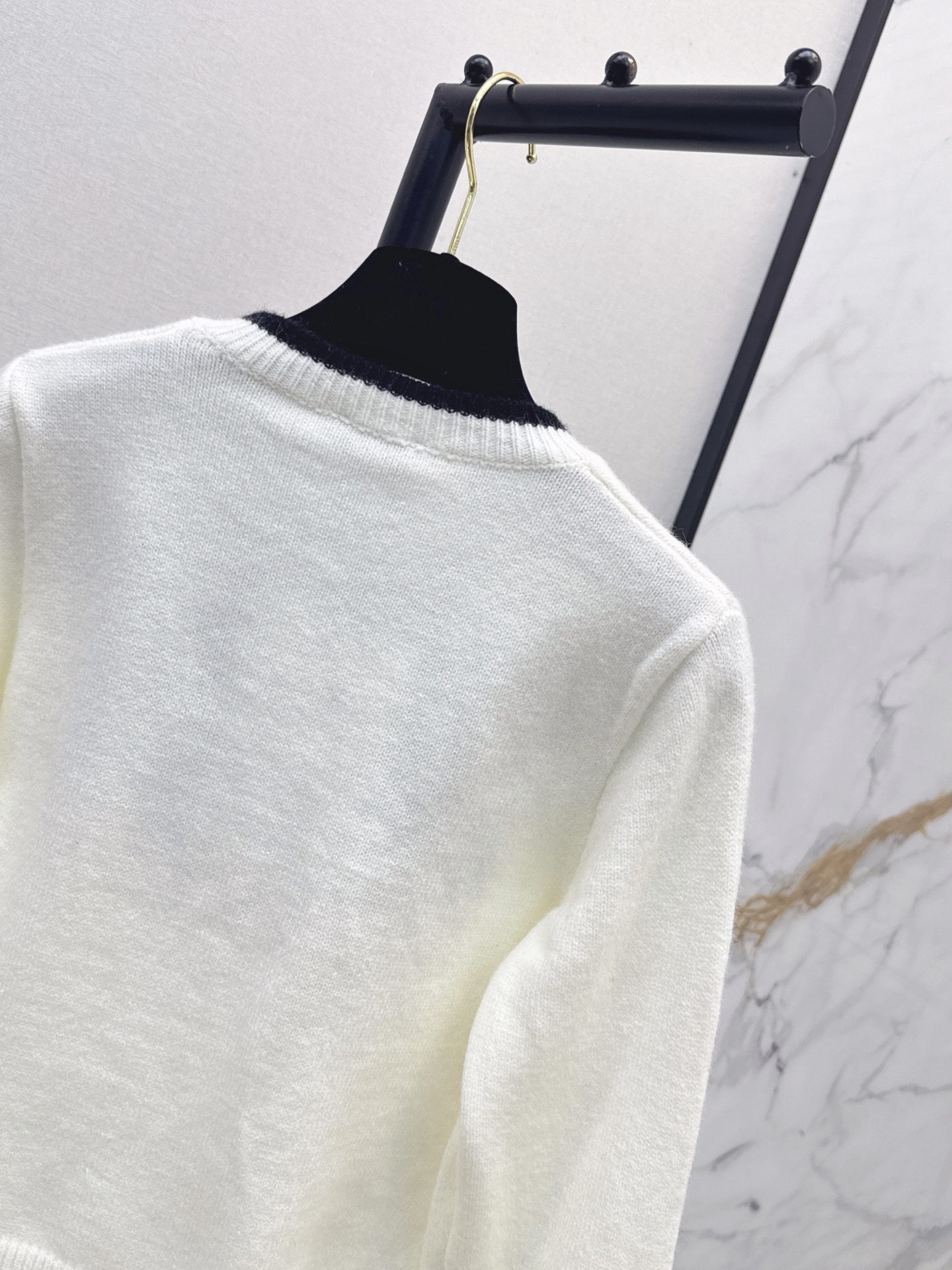 Chan 26fw bow knit cardigan