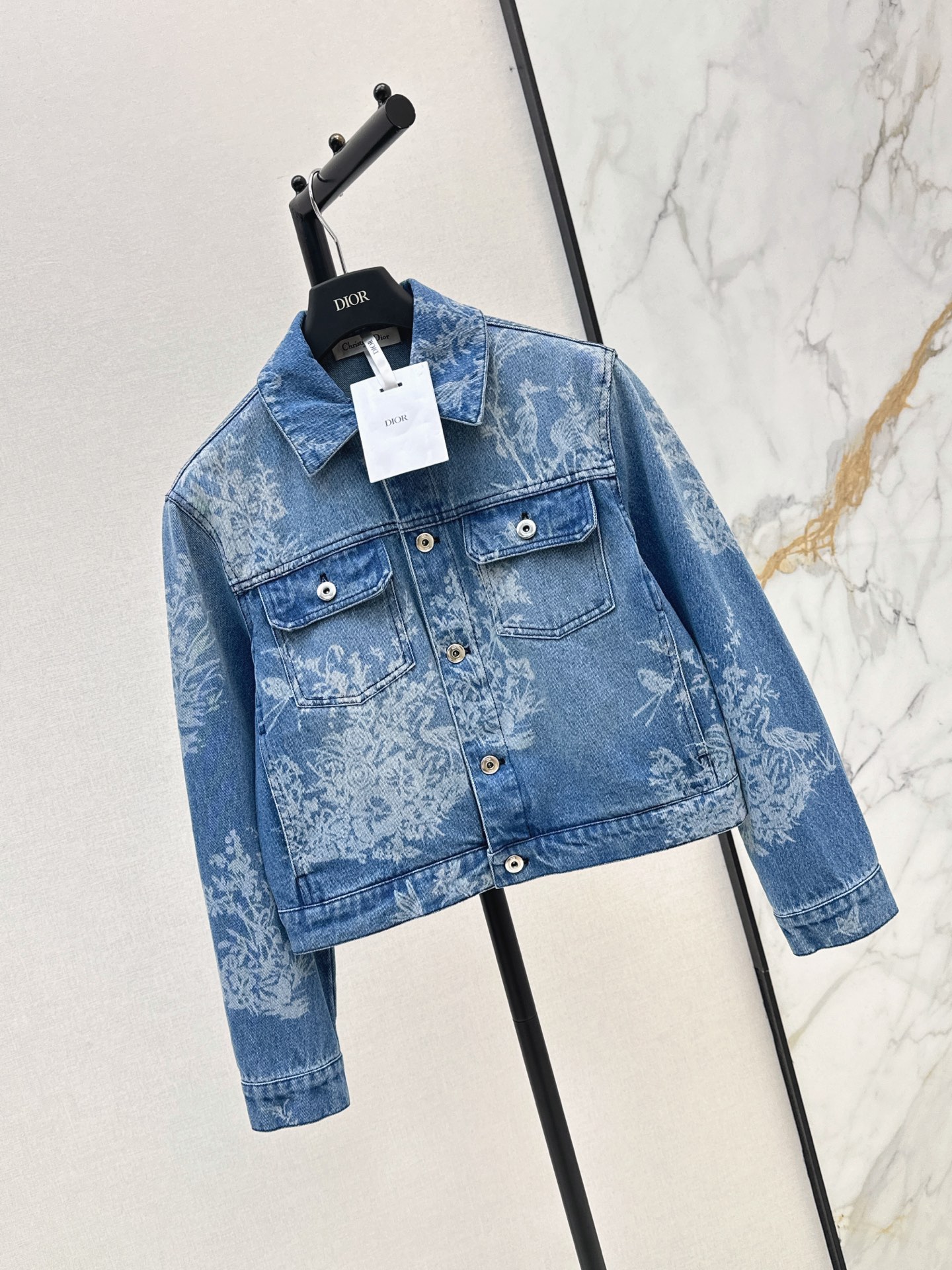 CD 26ss jacquard cropped jacket