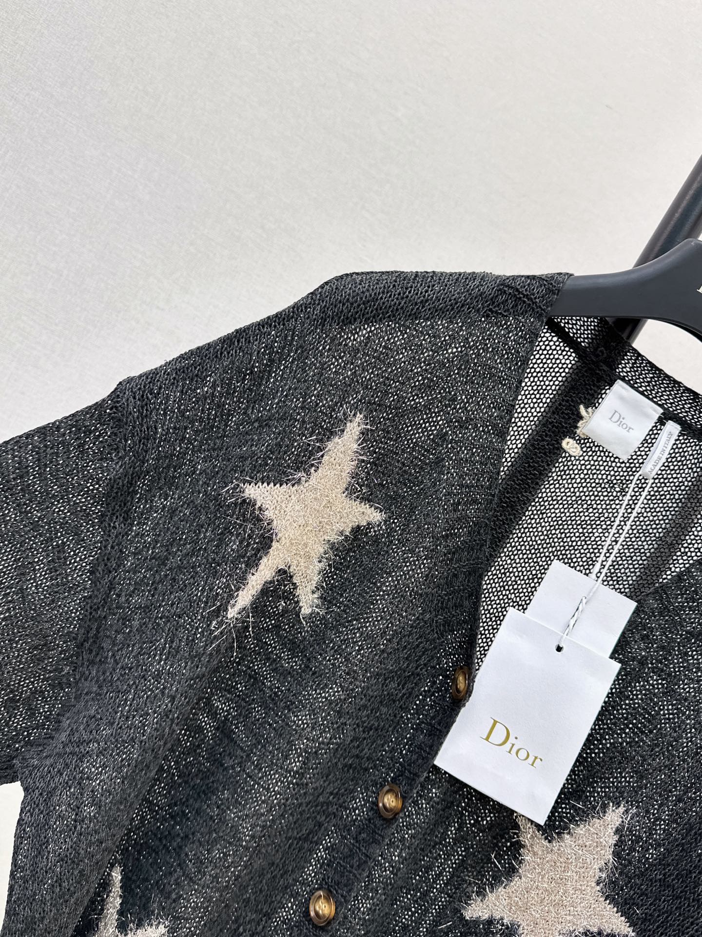CD 26fw jacquard knit cardigan