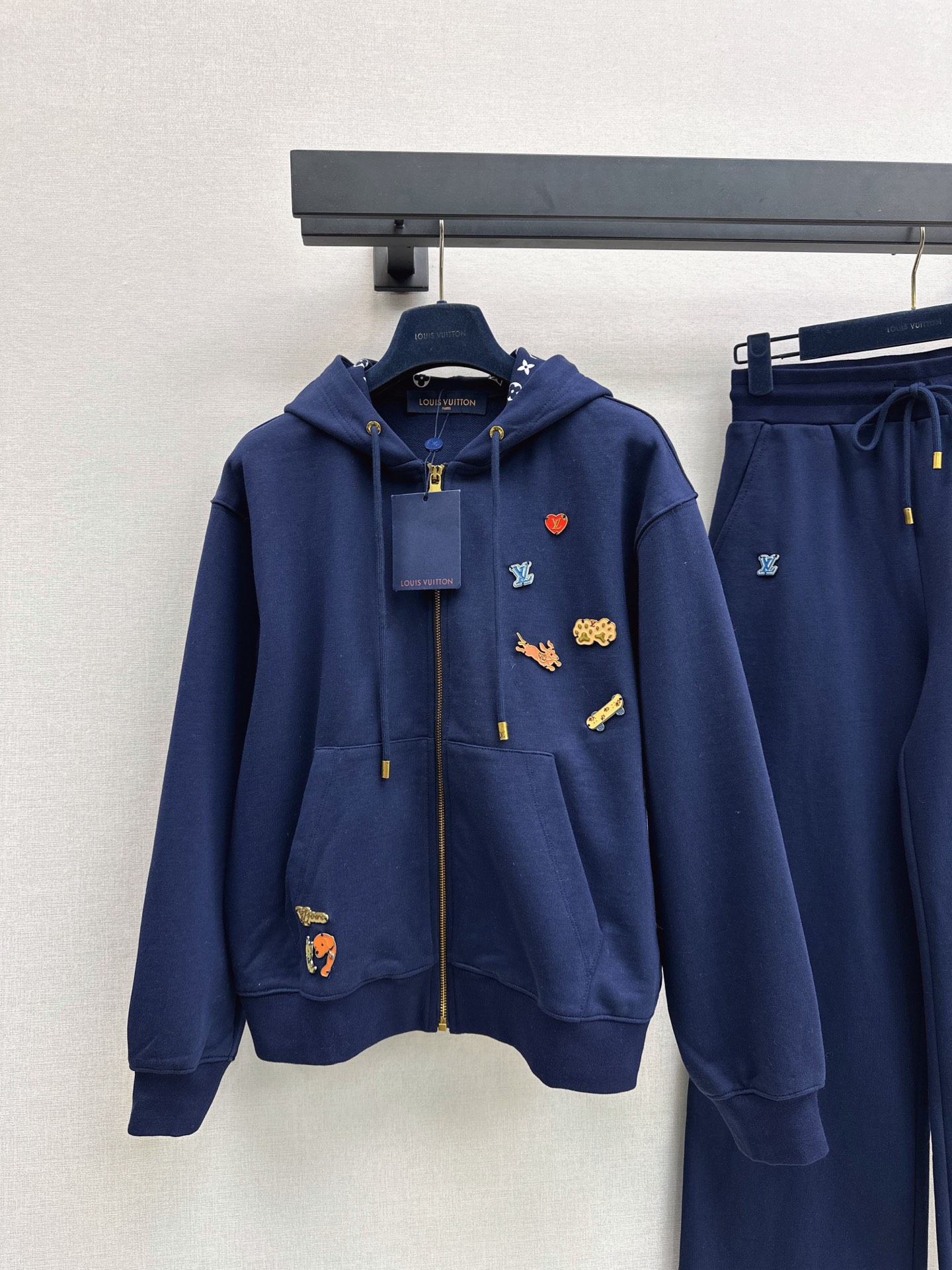 Loui 26fw hooded jacket pant sets