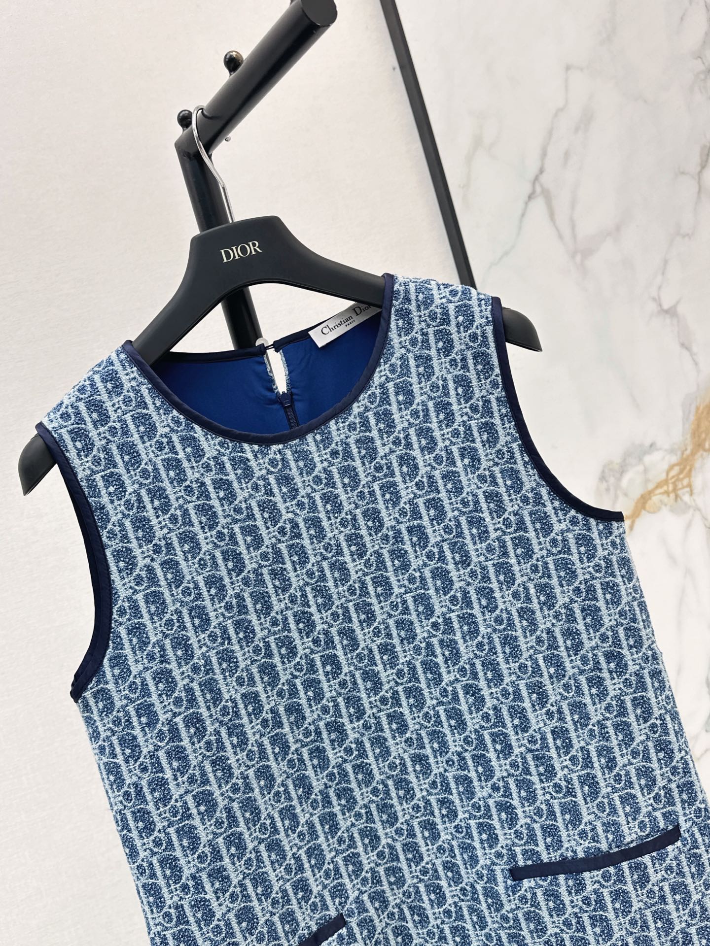 CD 26fw sleeveless denim dress