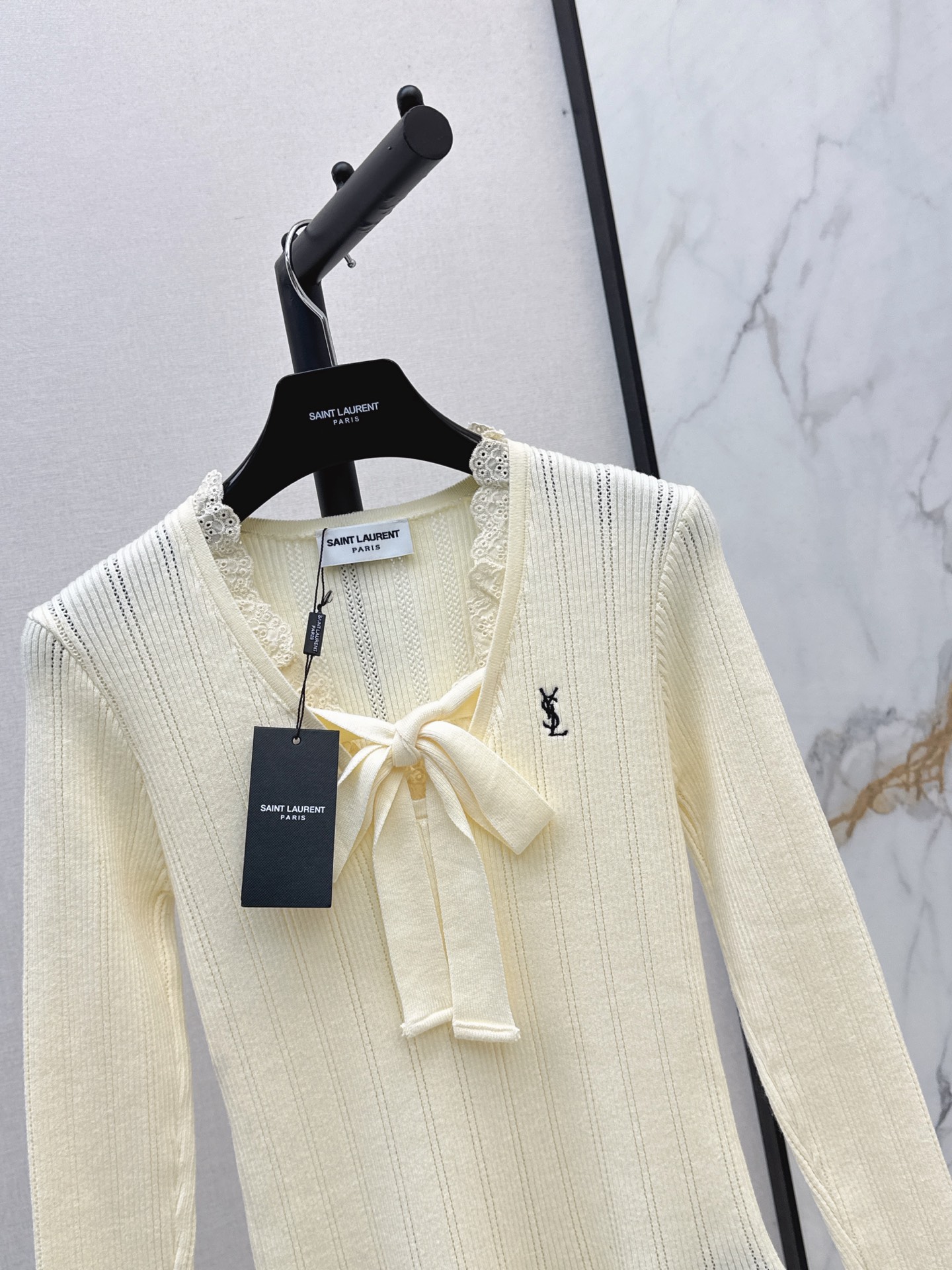 Sain 26fw ribbon knit dress
