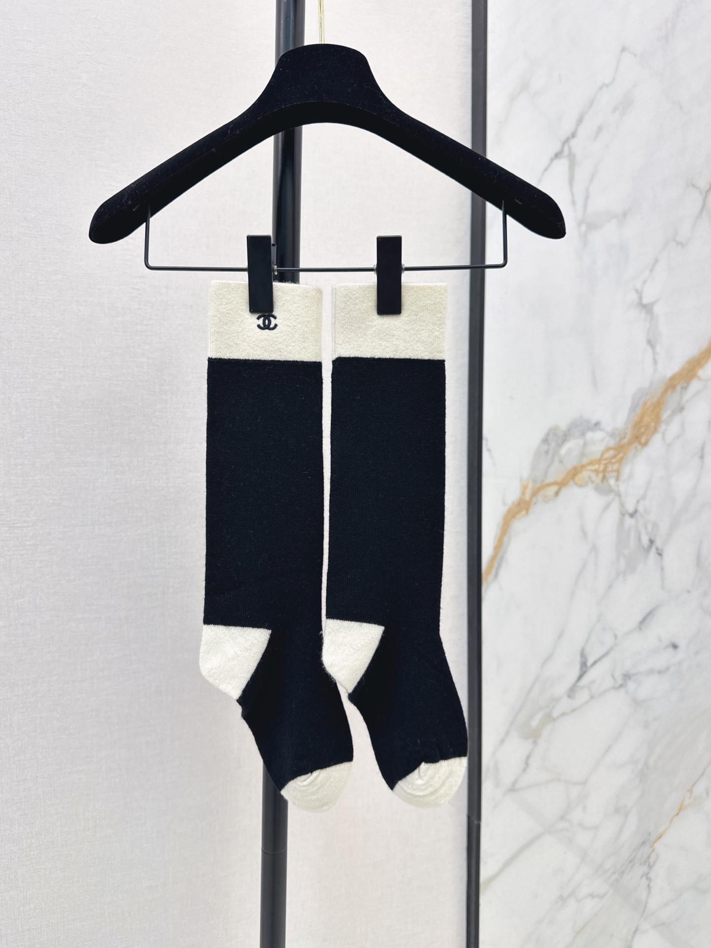 Chan 26fw knit stocking
