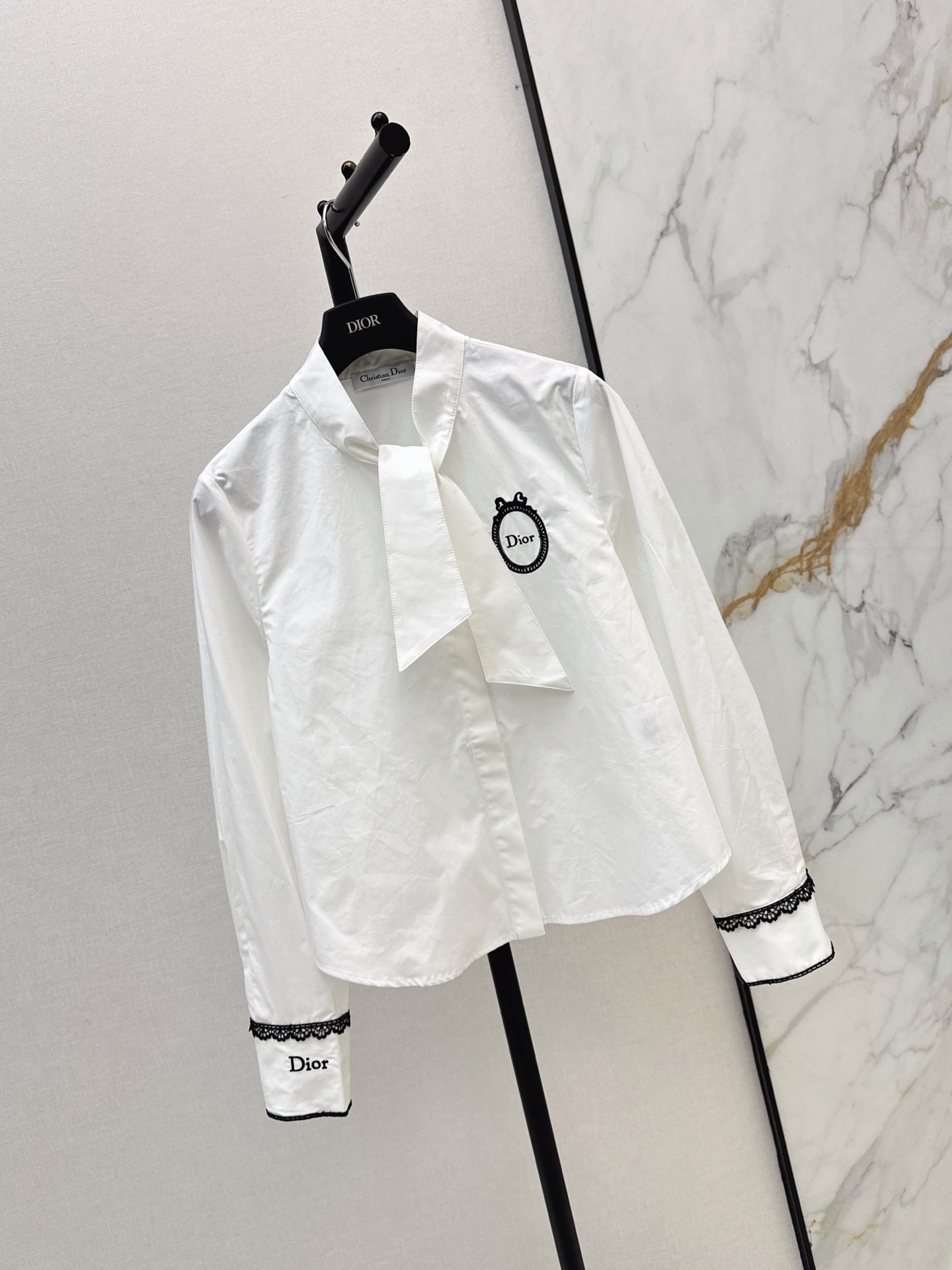 CD 26fw ribbon shirt