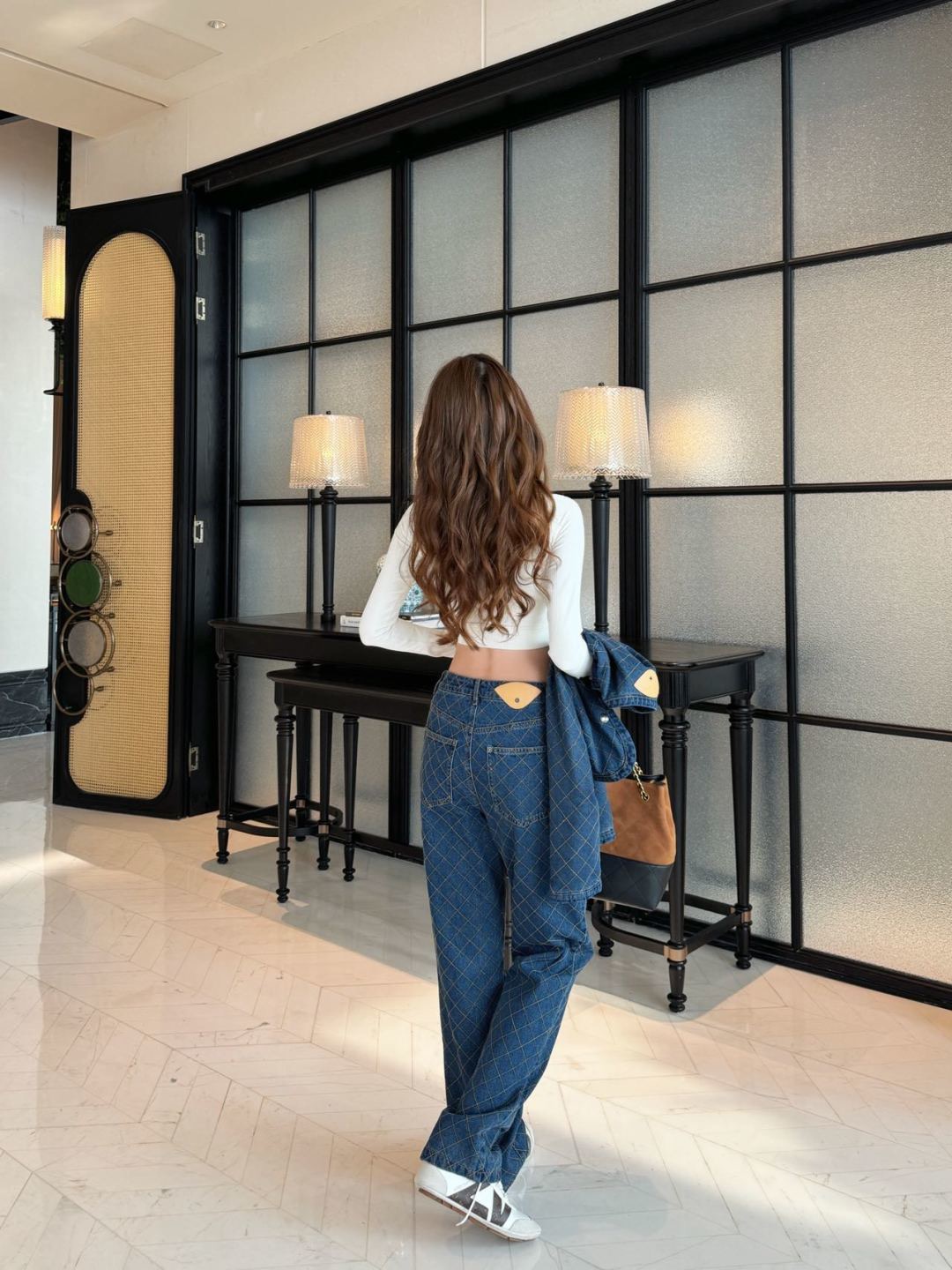 Loui 26fw straight-leg jeans