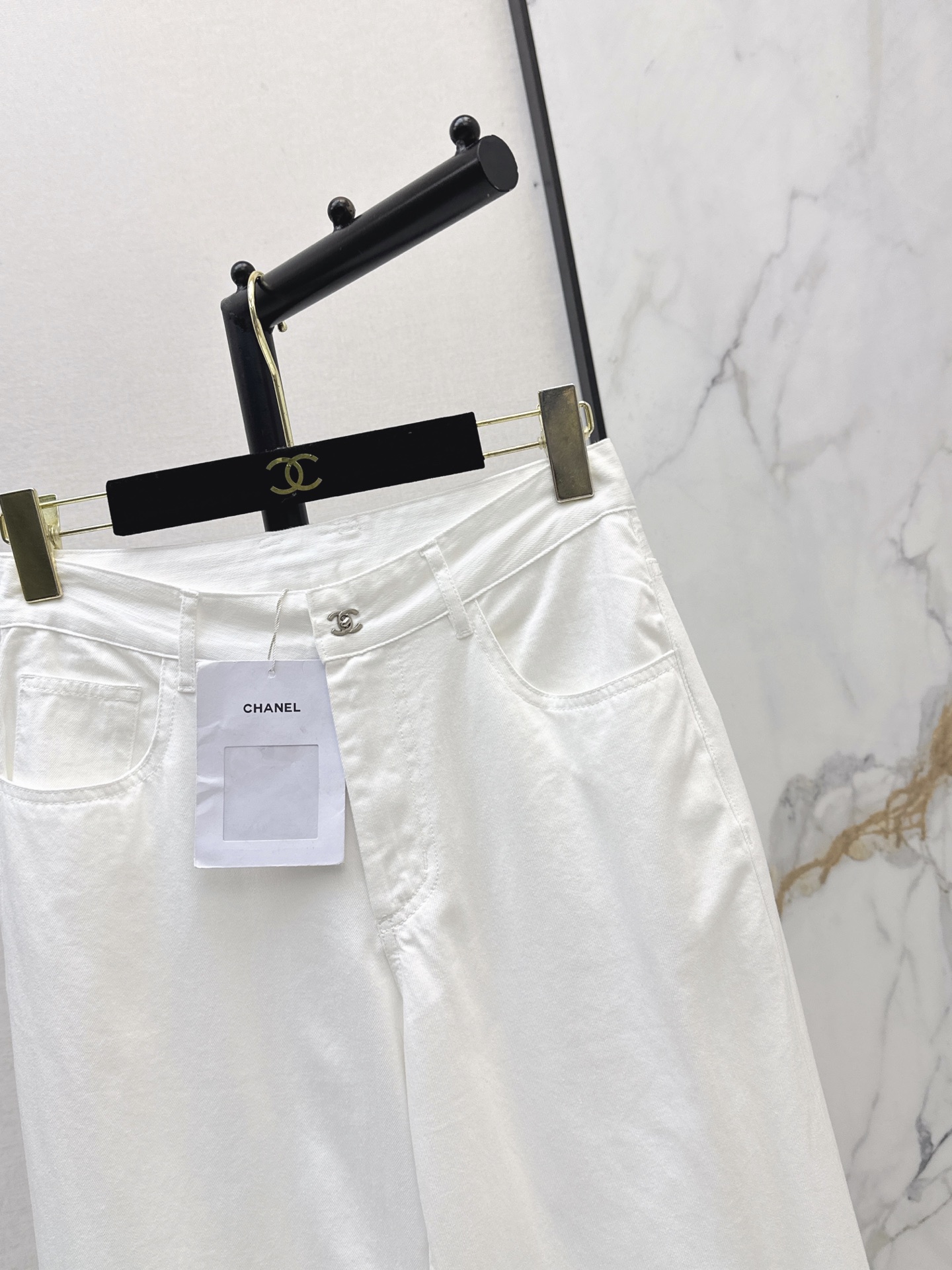 Chan 26ss straigh-leg jeans