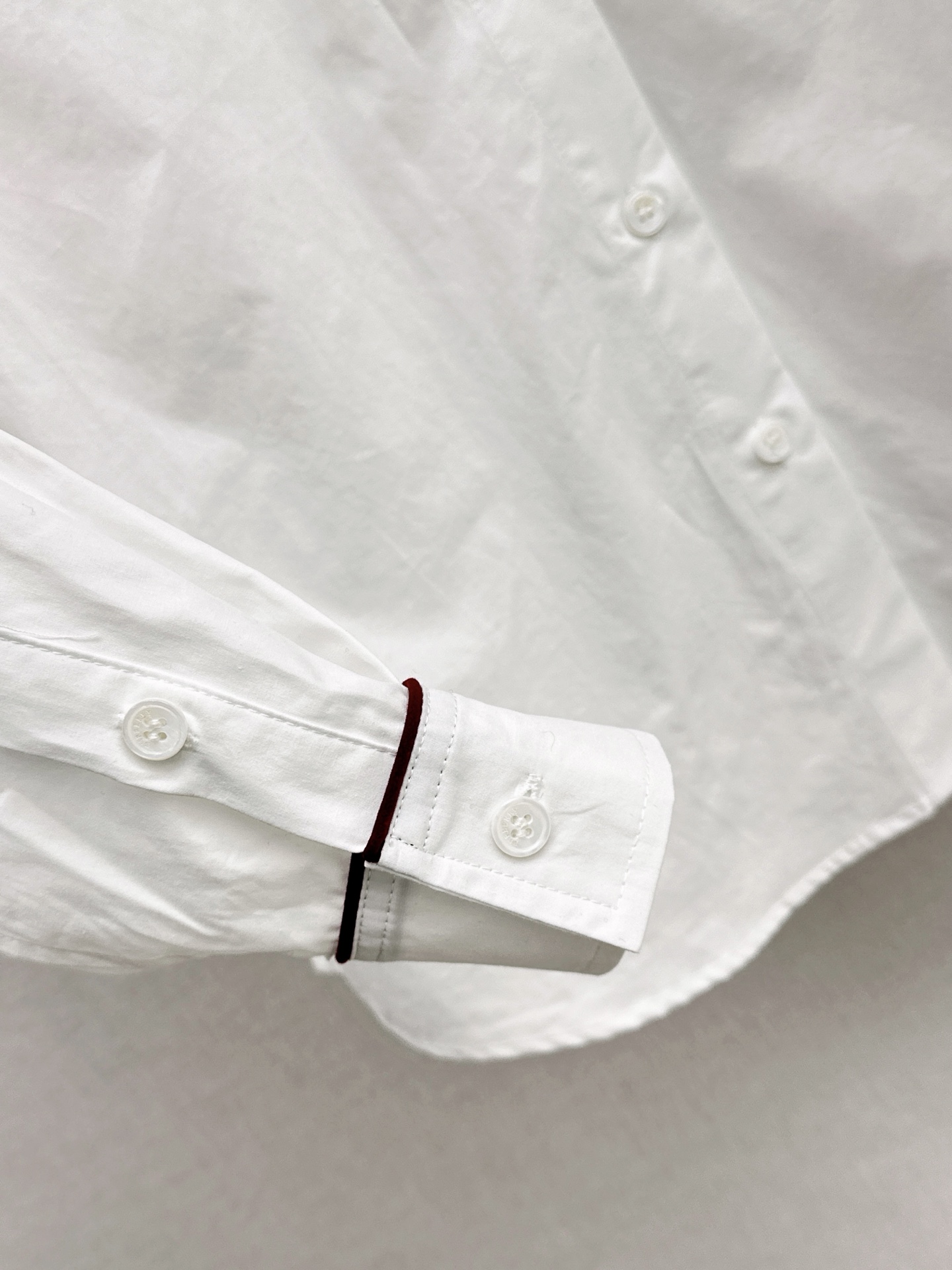 Burb 26fw embroidery shirt