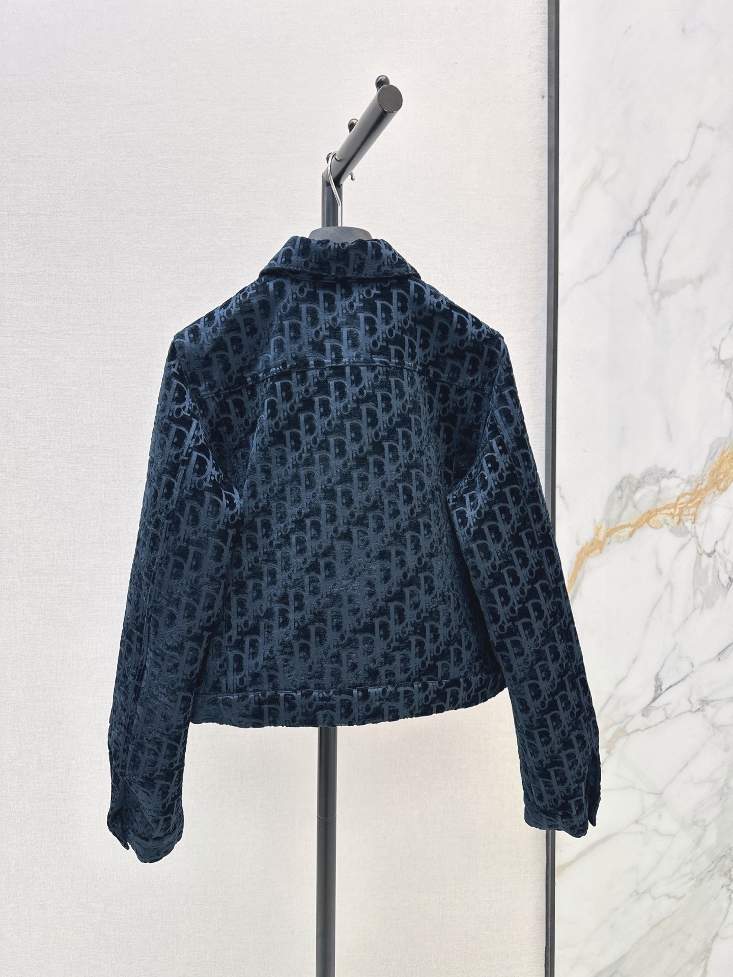 CD 26fw print cropped jacket