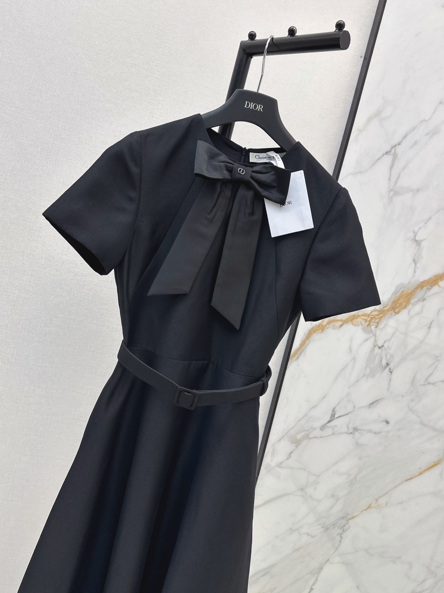 CD 26ss bow ribbon dress