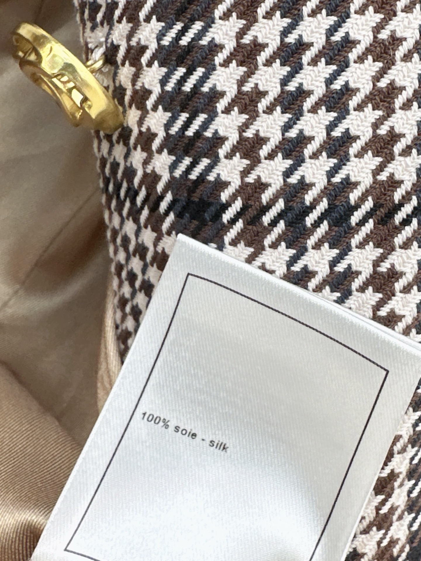 Chan 26fw check woven jacket