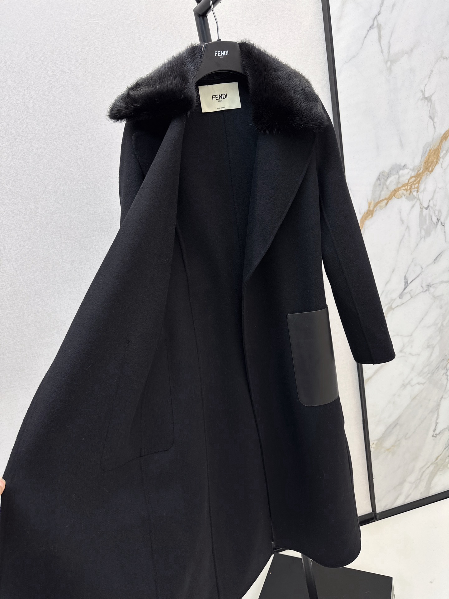 Fend 26fw cashmere overcoats