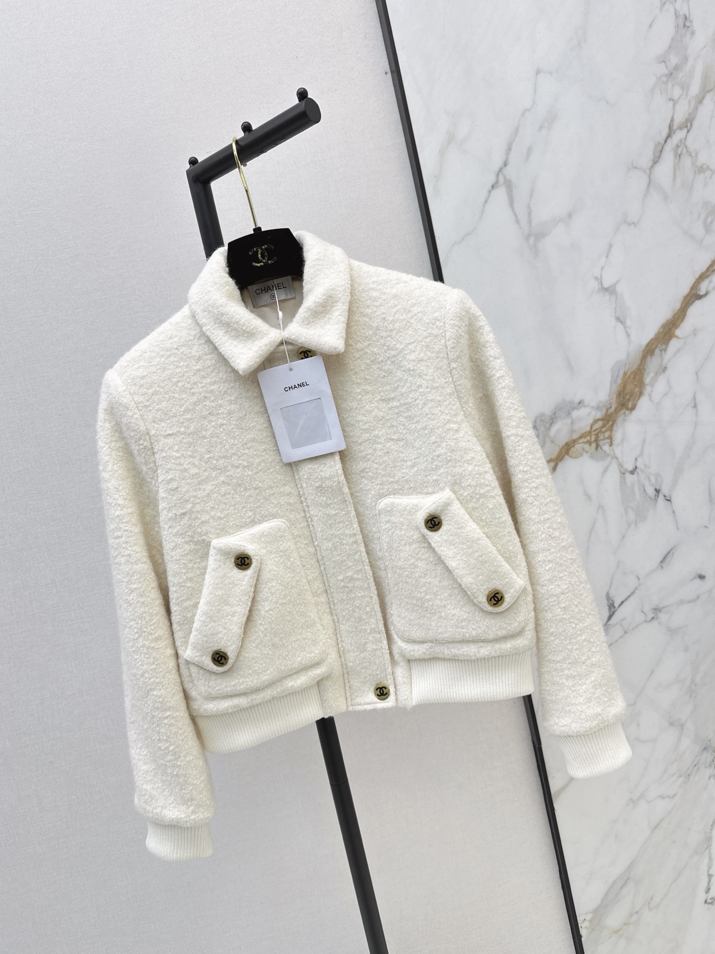 Chan 26fw sherpa fleece jacket