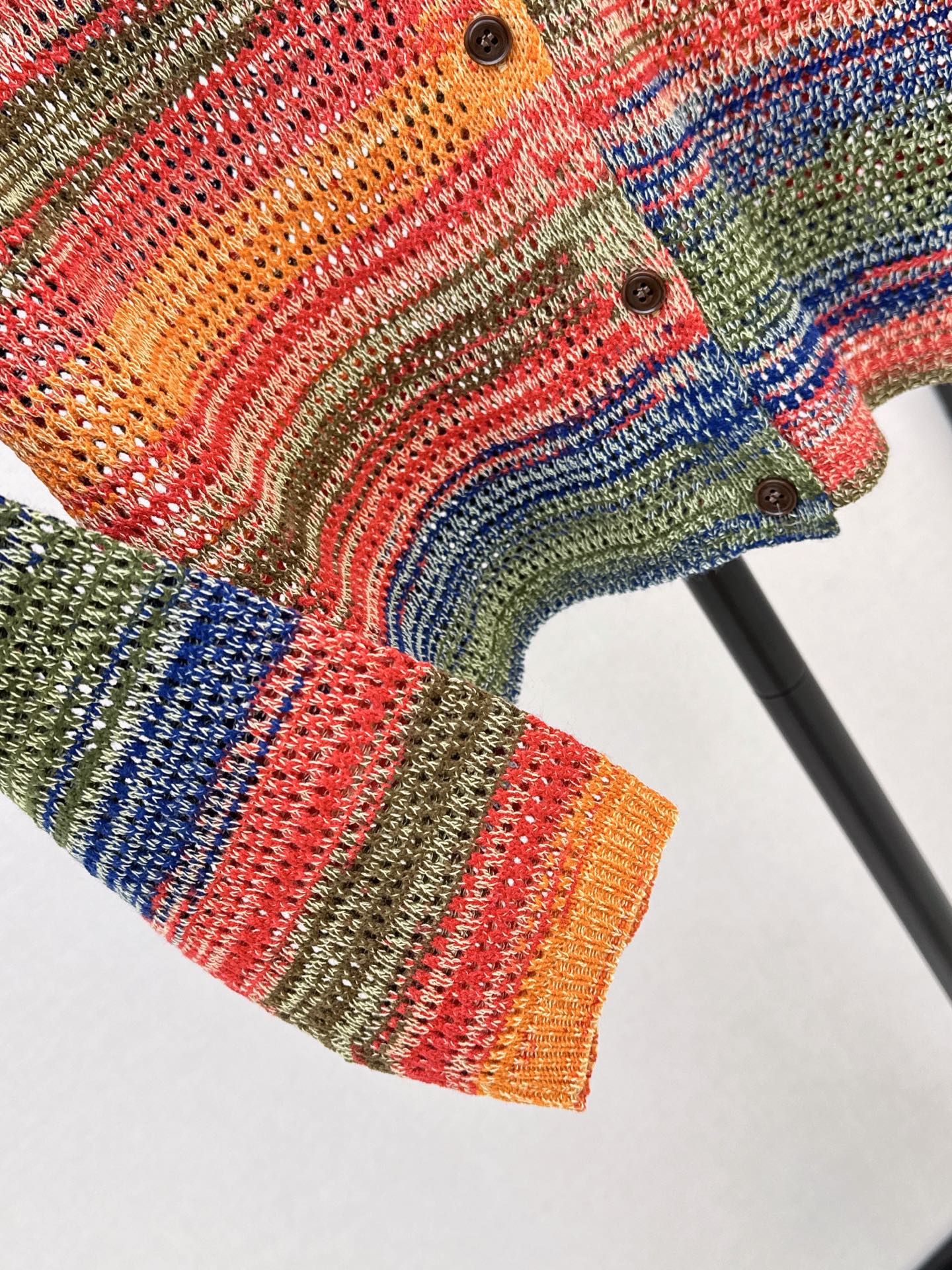 Loe 26fw stripe knitwear
