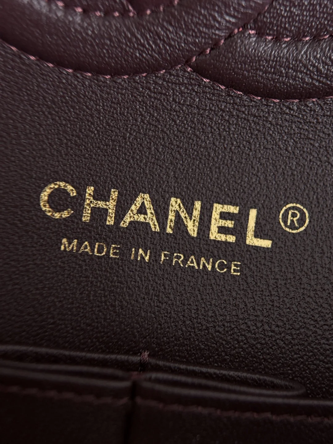 Chan cf25 chain shoulder bag