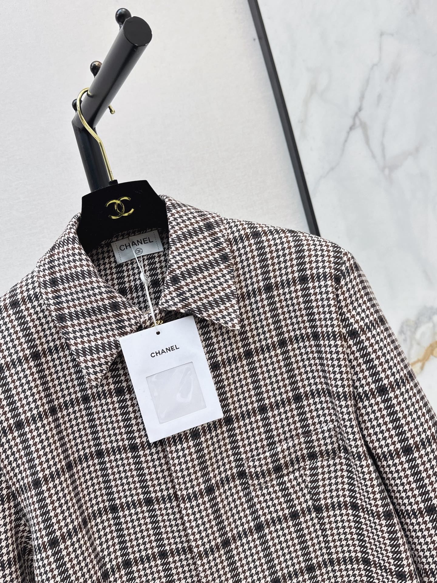 Chan 26fw houndstooth jacket