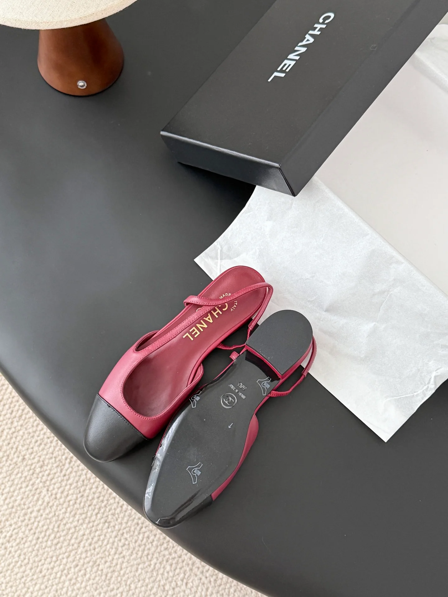 Chan 25fw slingback sandals
