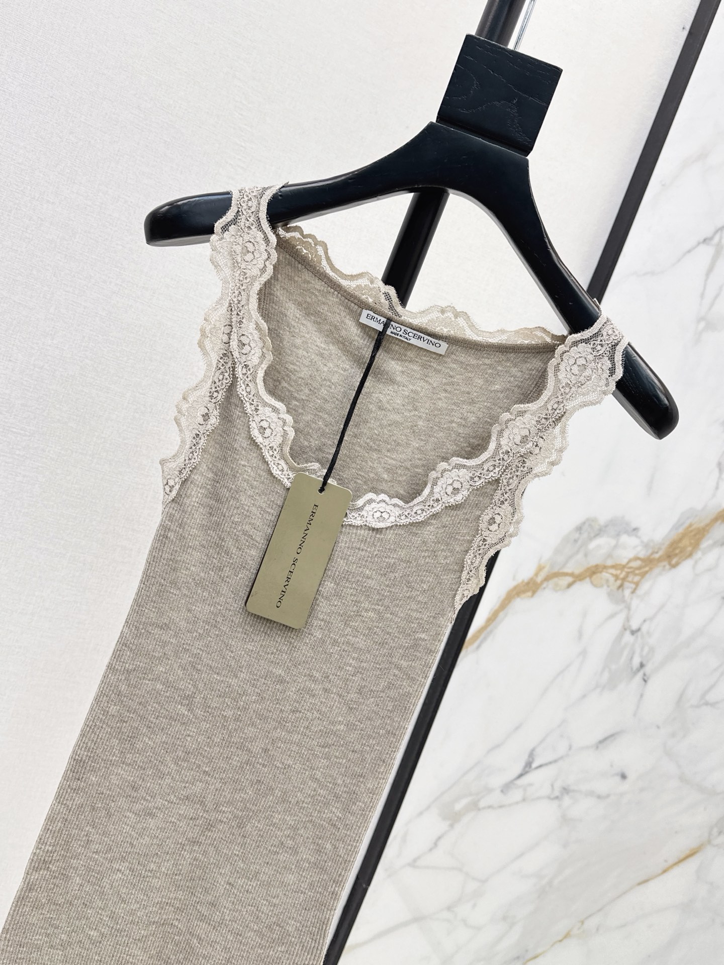 ES 26ss lace knit vest