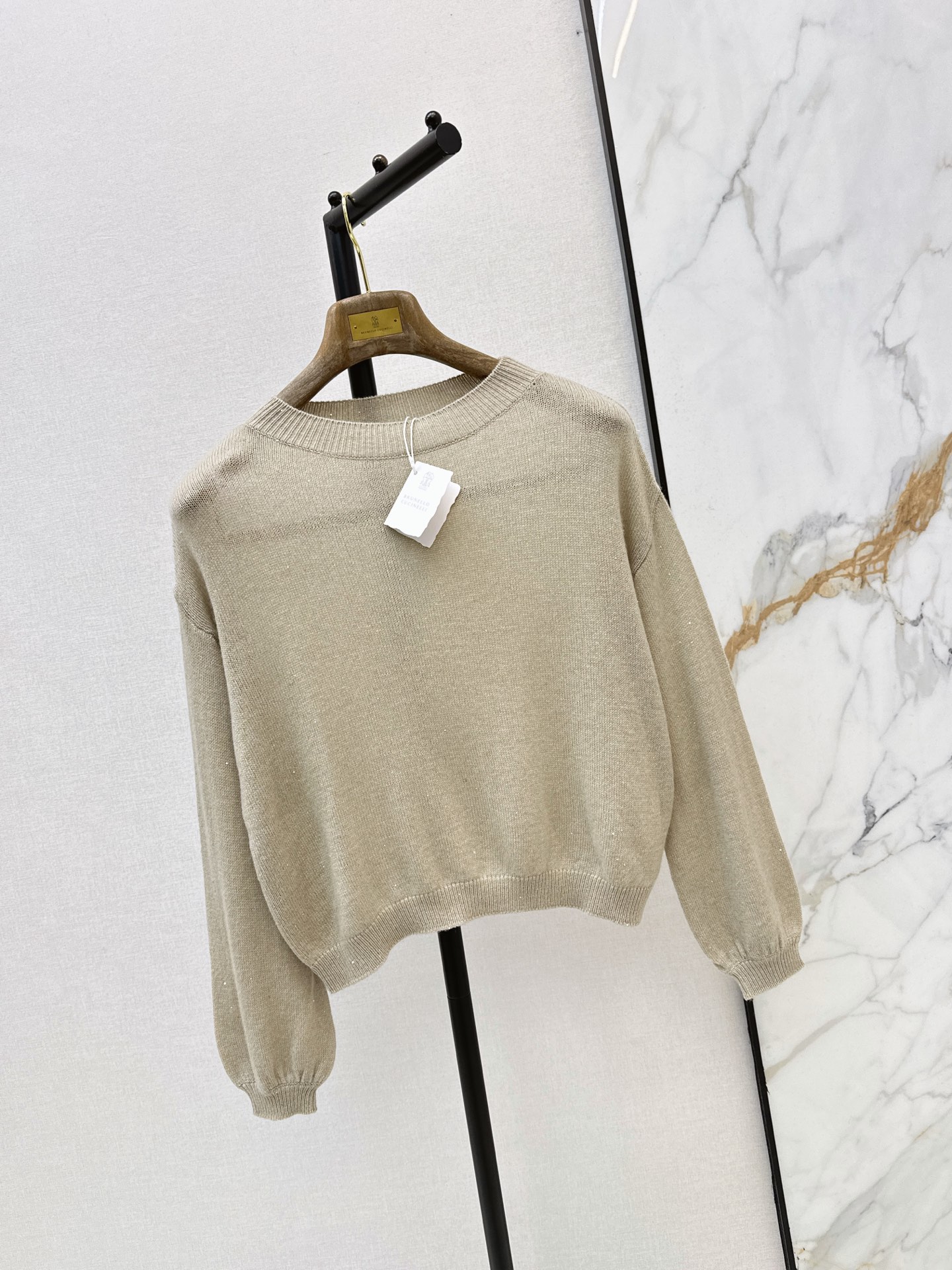 Brun 26fw sequin knitwear