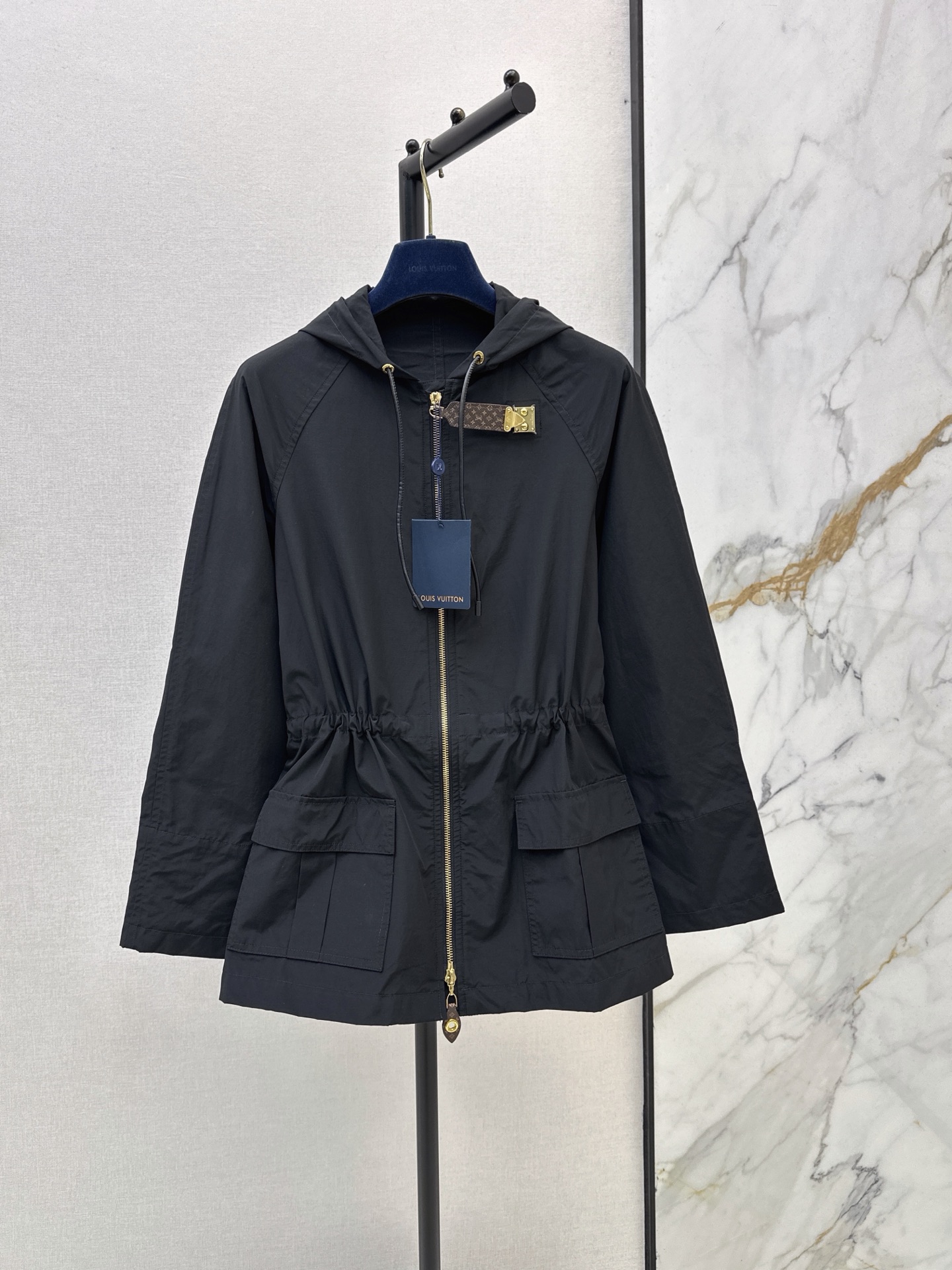 Loui 26fw hooded trench coats