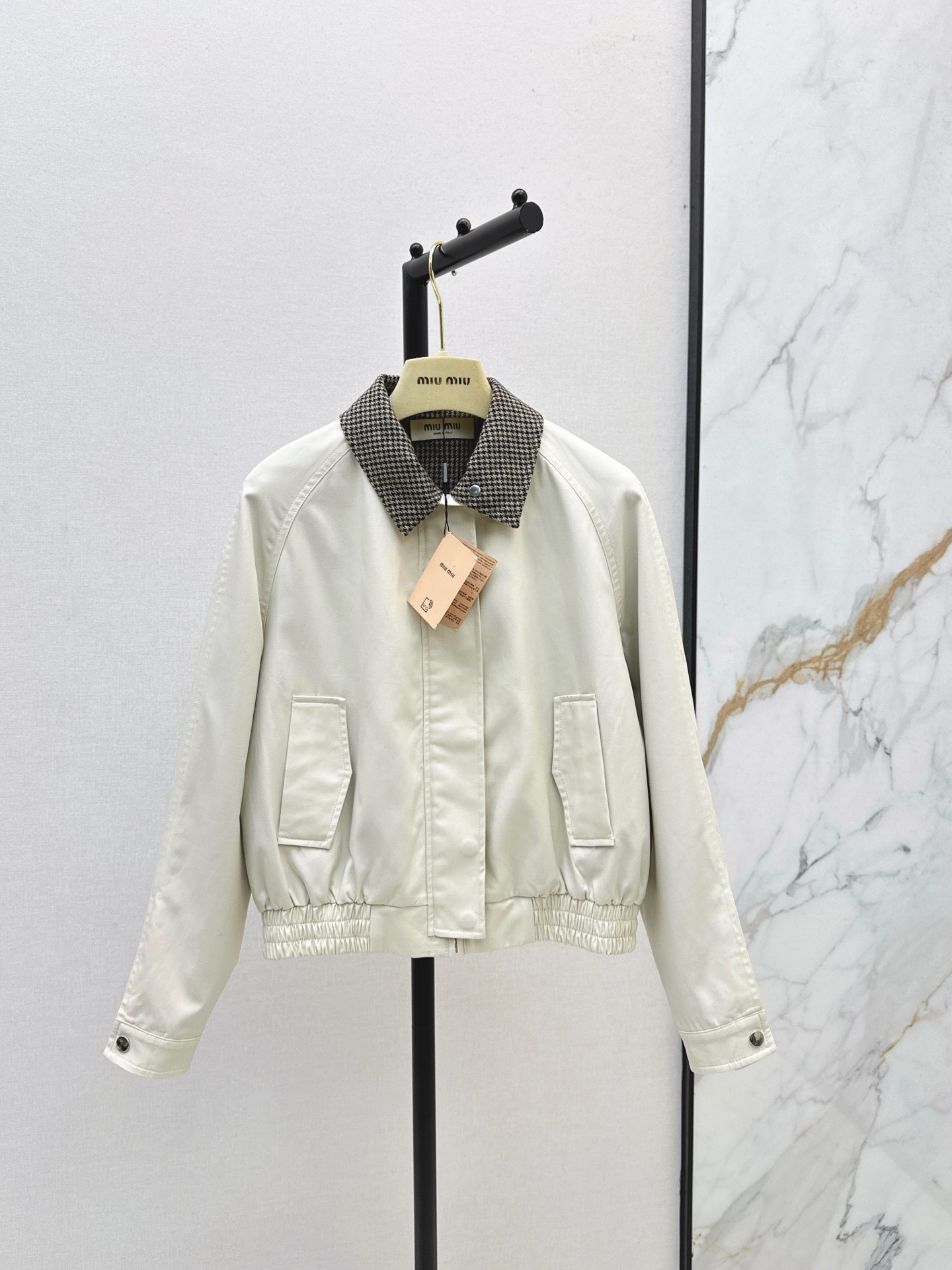 Miu 26fw zipper jacket