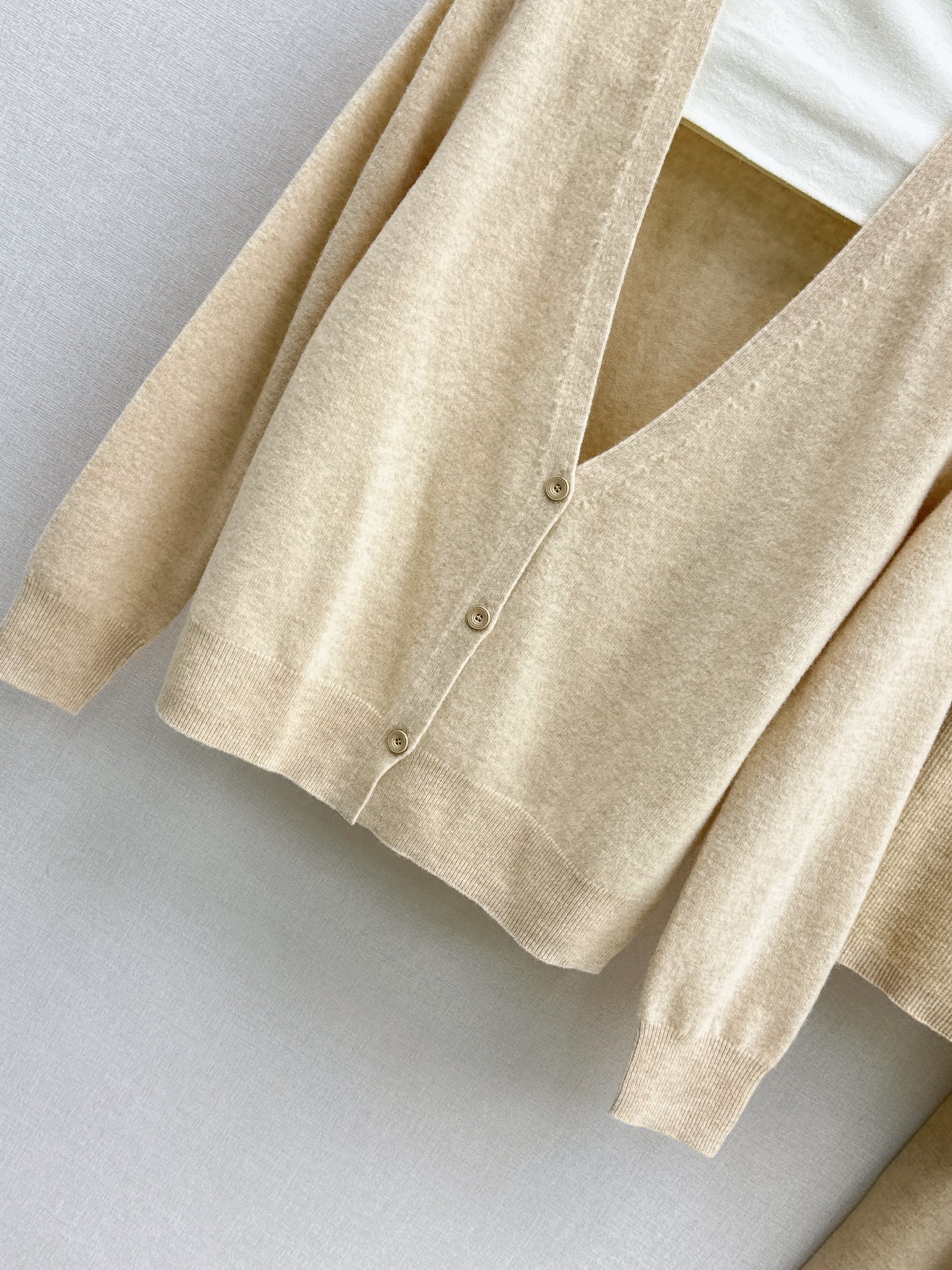 Brun 26fw knit vest cardigan pants sets