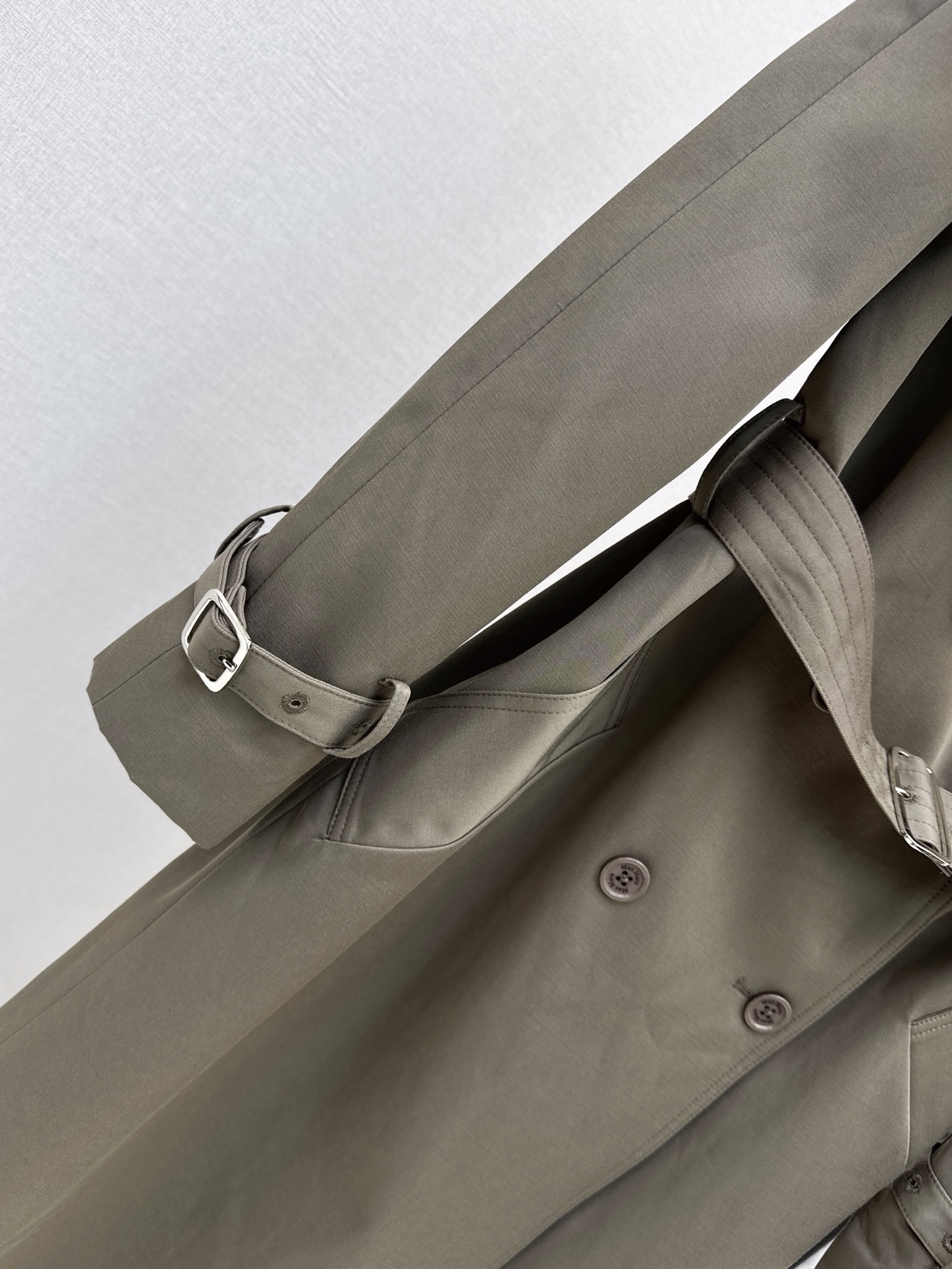 Max 26fw Belted Long Trench Coat